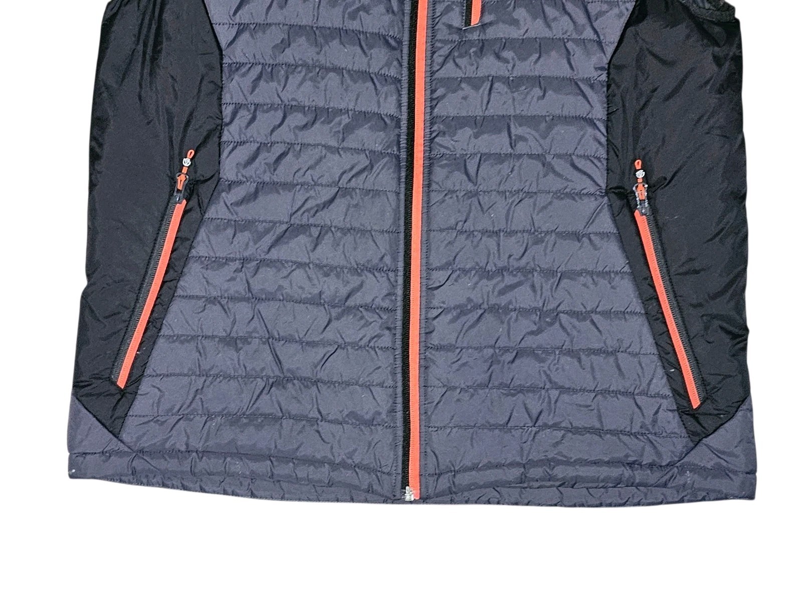 Ternua THERM 40d Microshell Vest Charcoal Grey/Orange Men’s Sz Large