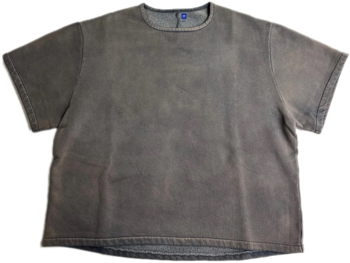 Yeezy x GAP mensz M Yoke Fleece Tshirt “Pavement” FW21 ***RP$200***