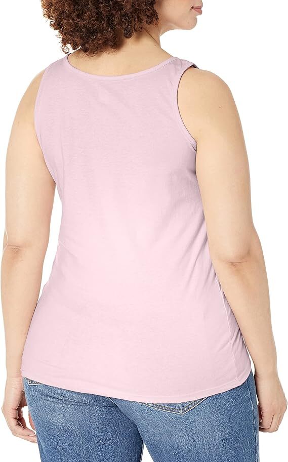 Hanes Scoop Neck Tank Top Sleeveless Lightweight Essential Women