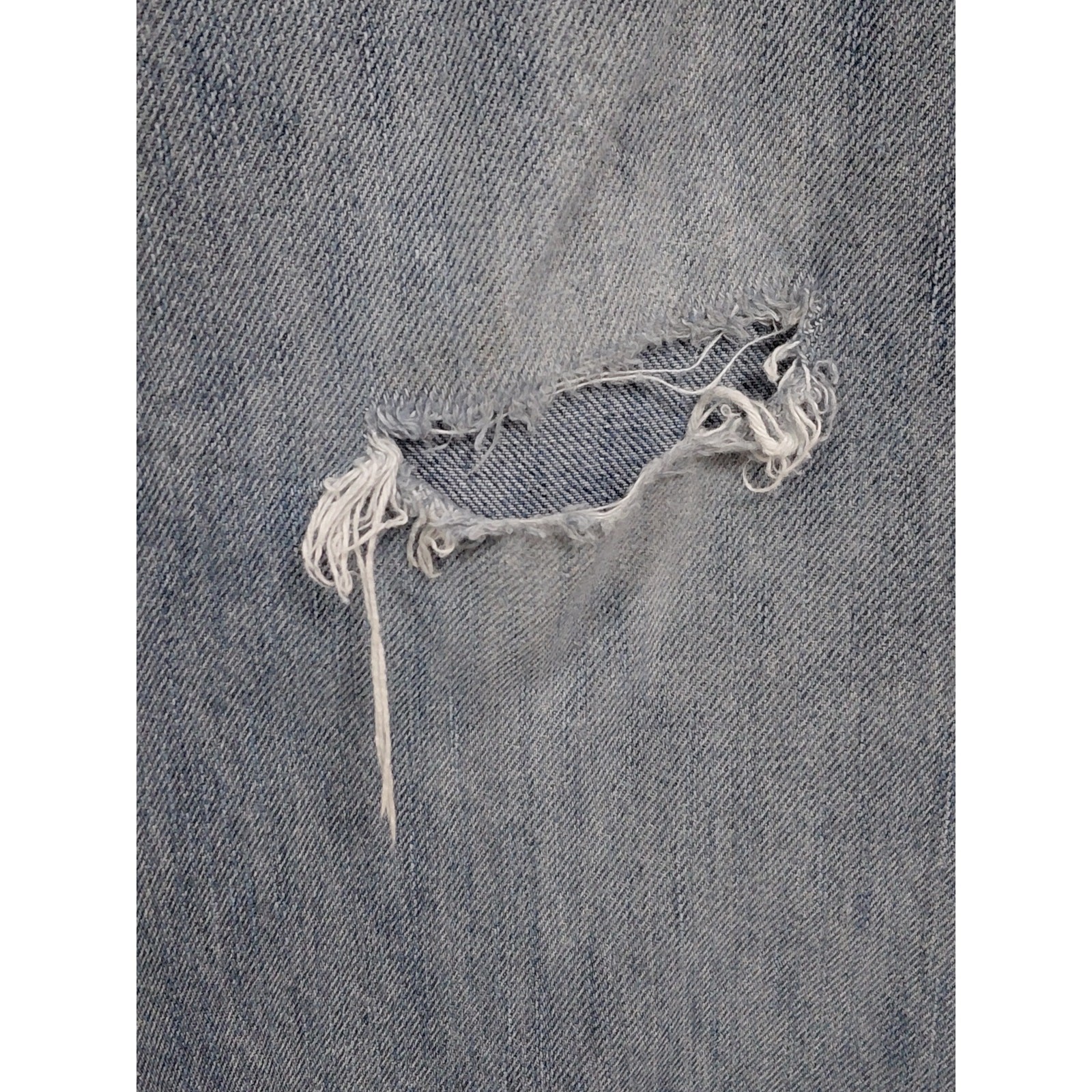 Polo Ralph Lauren Distressed Jeans Blue Mid (10-12 in) Regular Denim Size 14