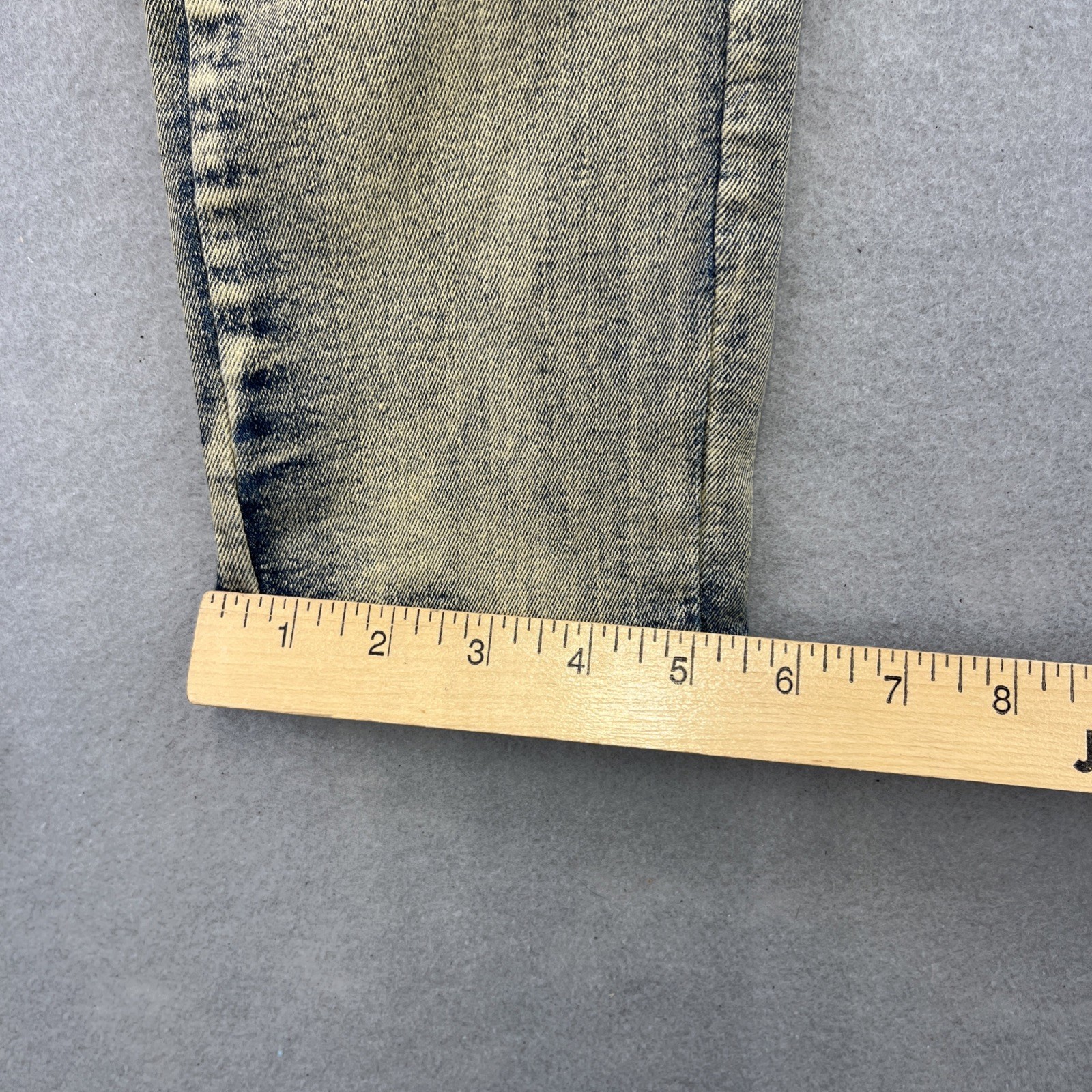 WAIMEA Denim Jeans Mens Size 30 Skinny Fit Distressed Moto NWT