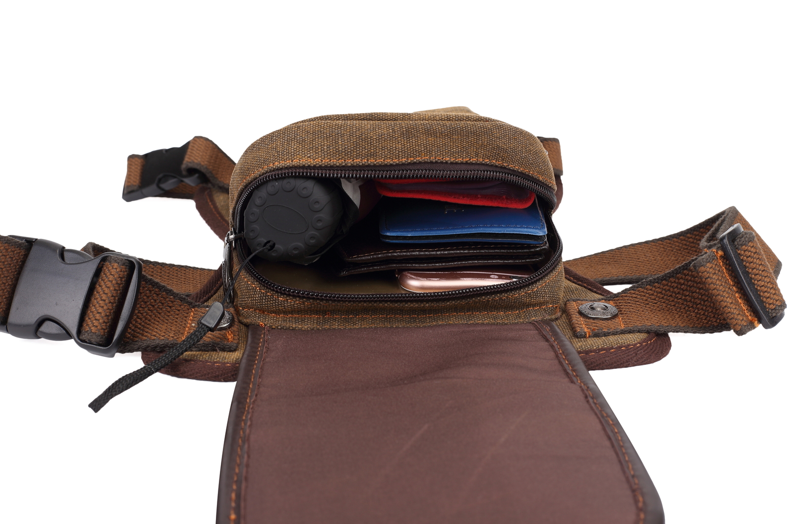 Men’s Multi-Purpose Canvas Drop Leg Bag Travel Waist Pack Motorcycle Hiking bag