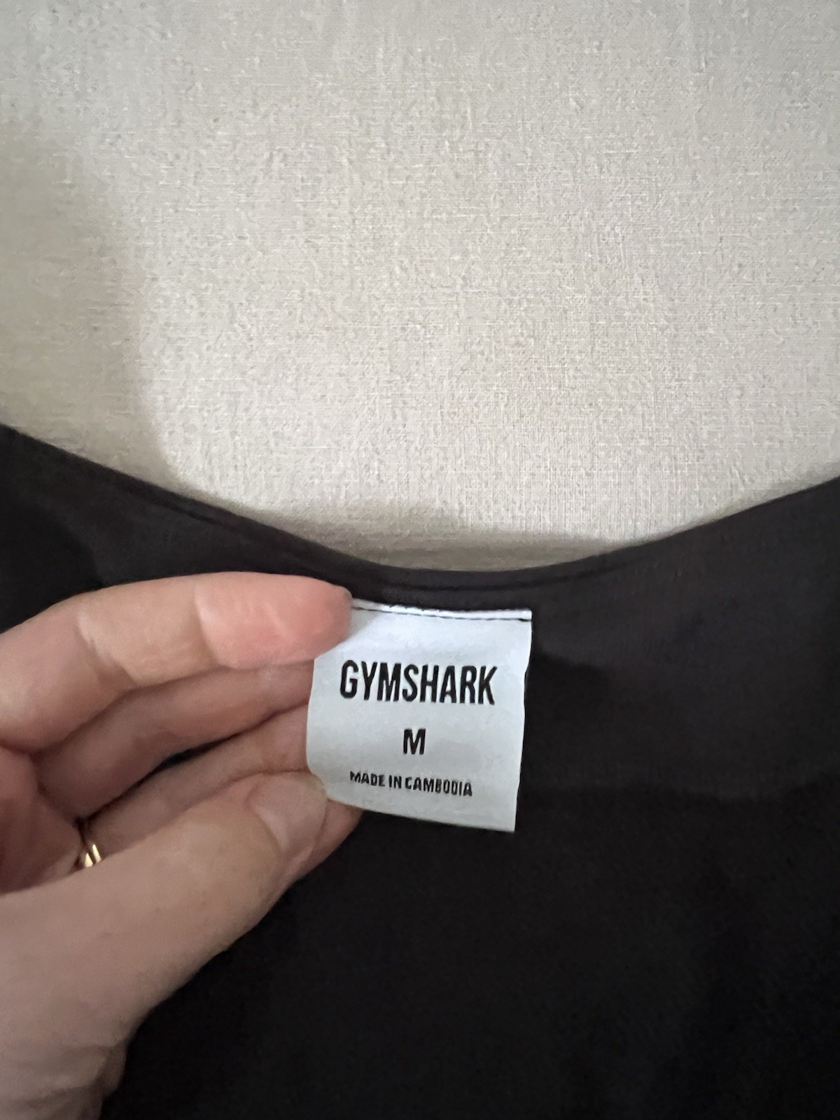 Gymshark X Whitney Simmons Black Open Front Cardigan Size Medium