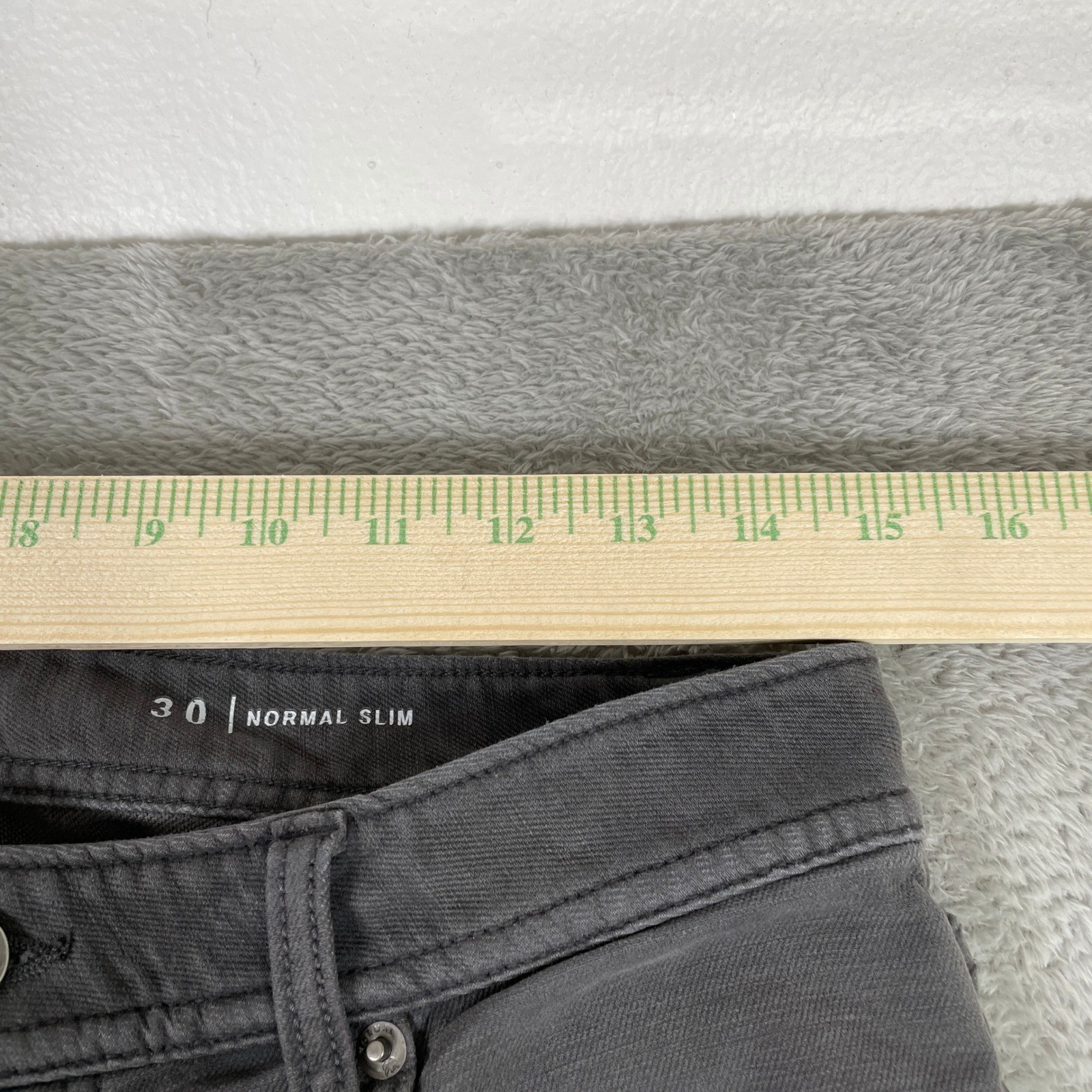 The Normal Brand Normal Slim Pants Mens 30×30 Gray Stretch Cotton Blend Chino