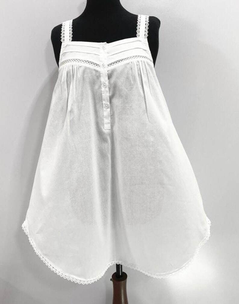 SoieRose 100% Cotton Victorian Nightgown – SR-1001