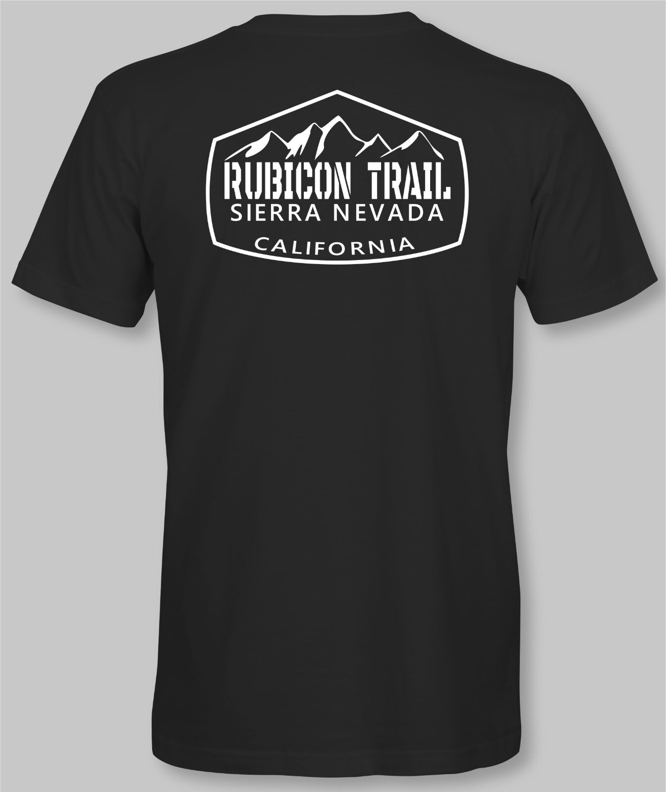 The Rubicon Trail T-Shirt 4×4 4wd off road roading california 4-wheeling