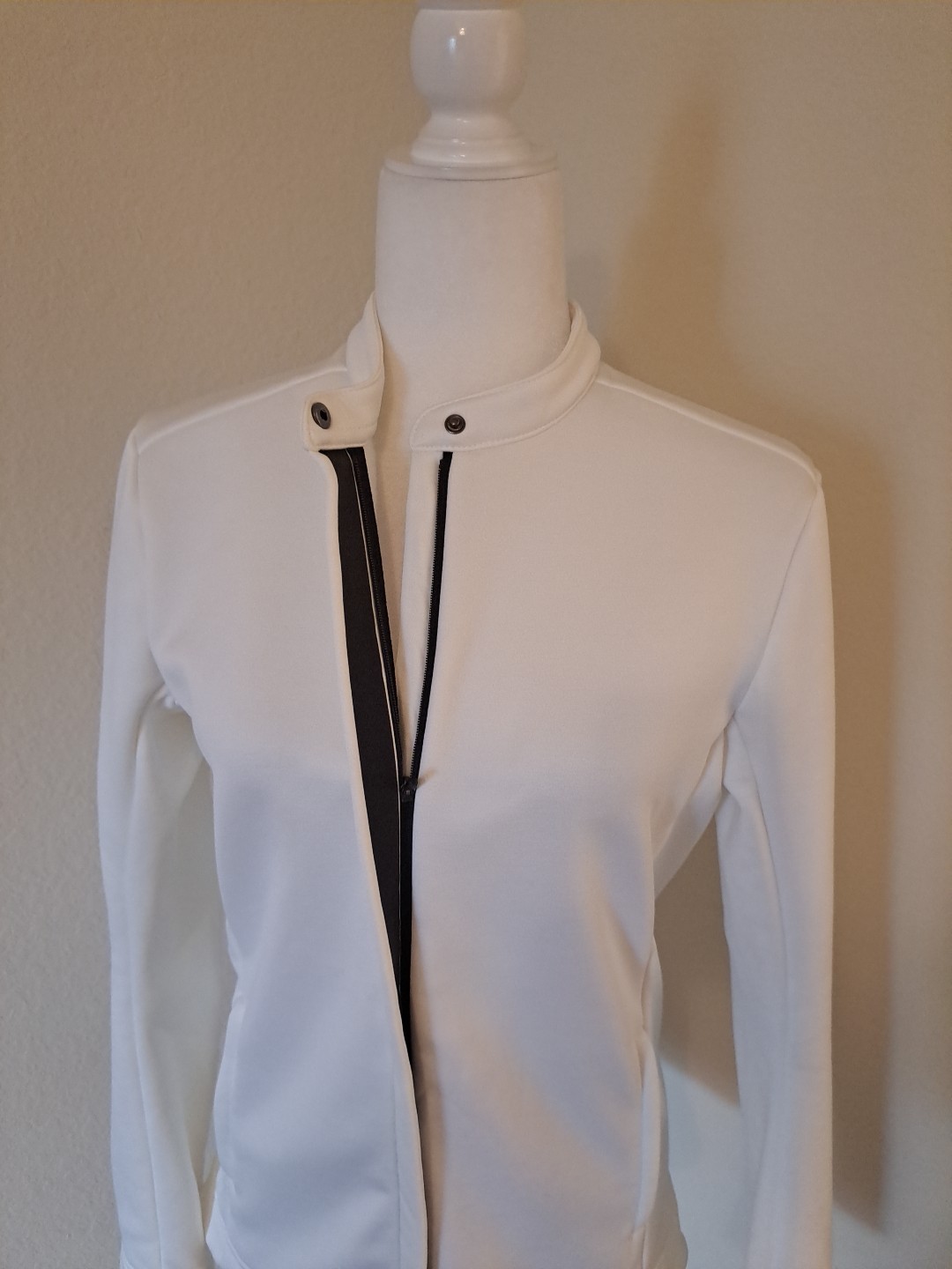 PASKHO CHAKRA JACKET WHITE Sz S Excellent Condition Returns Accepted