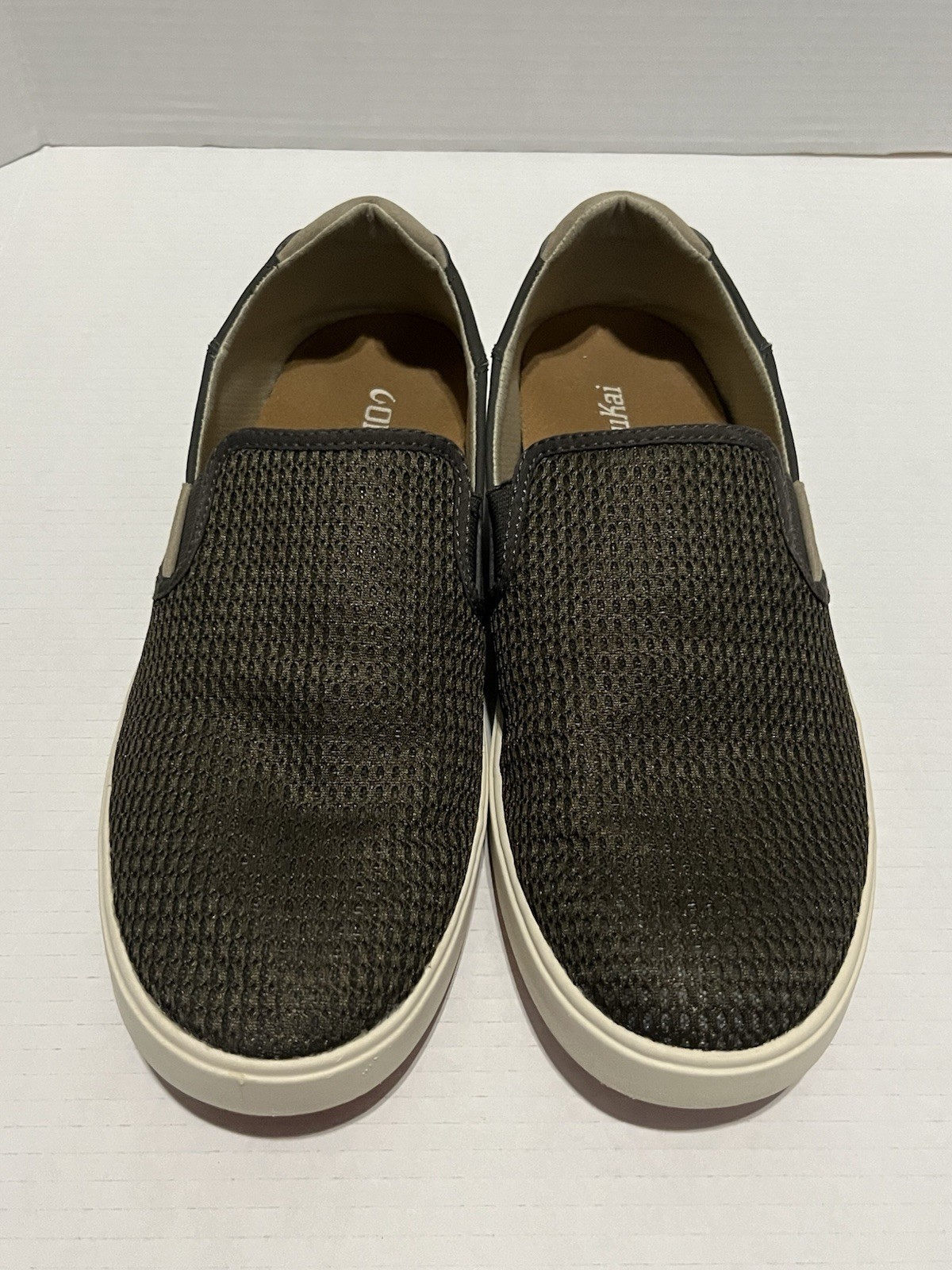 Olukai Lae’ahi Slip-On Casual Mesh Shoes Men’s US 10 EU 43 Kona/Kona