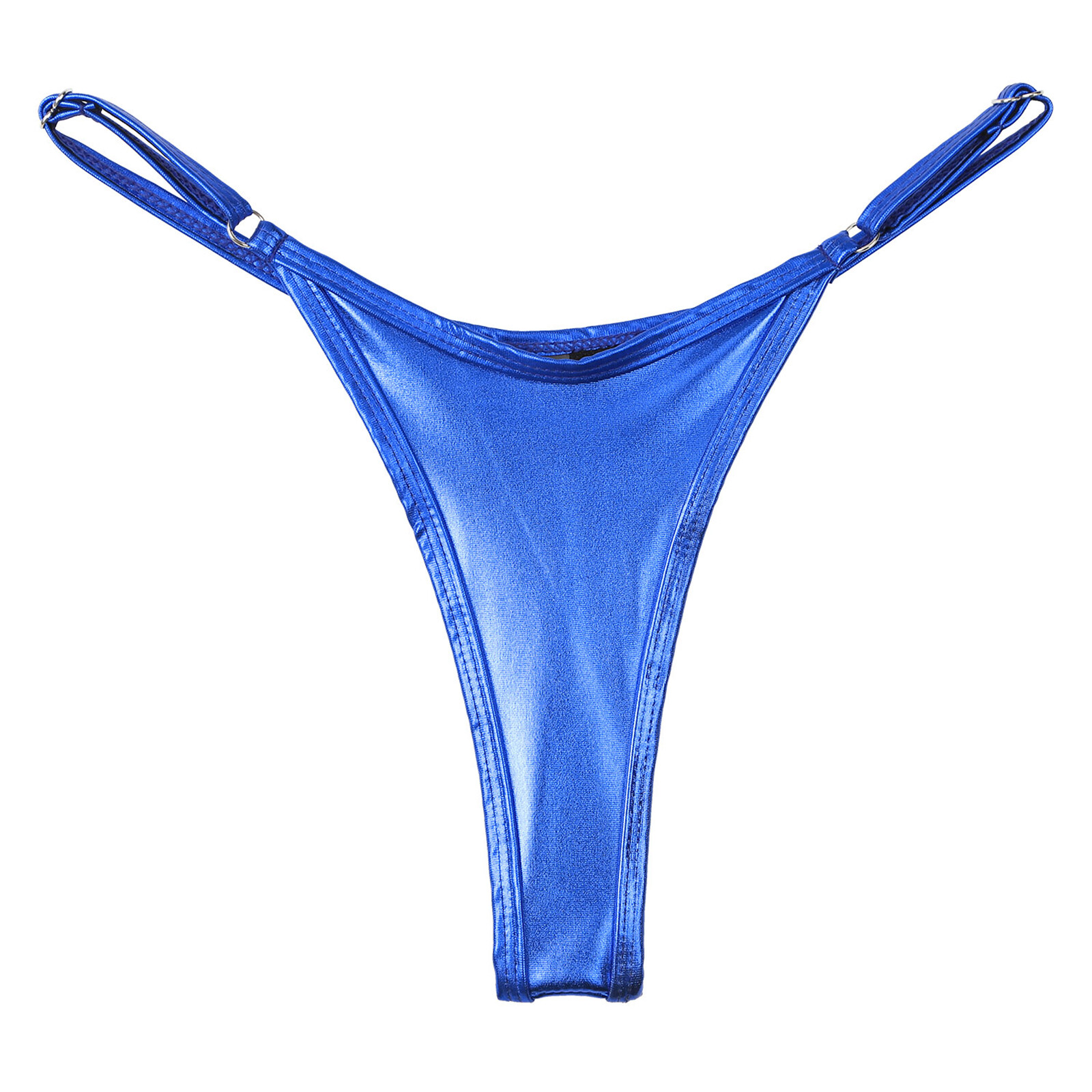 Women Shiny G-String Thong Sexy Micro Panties Briefs T-Back Bikini Swimsuit