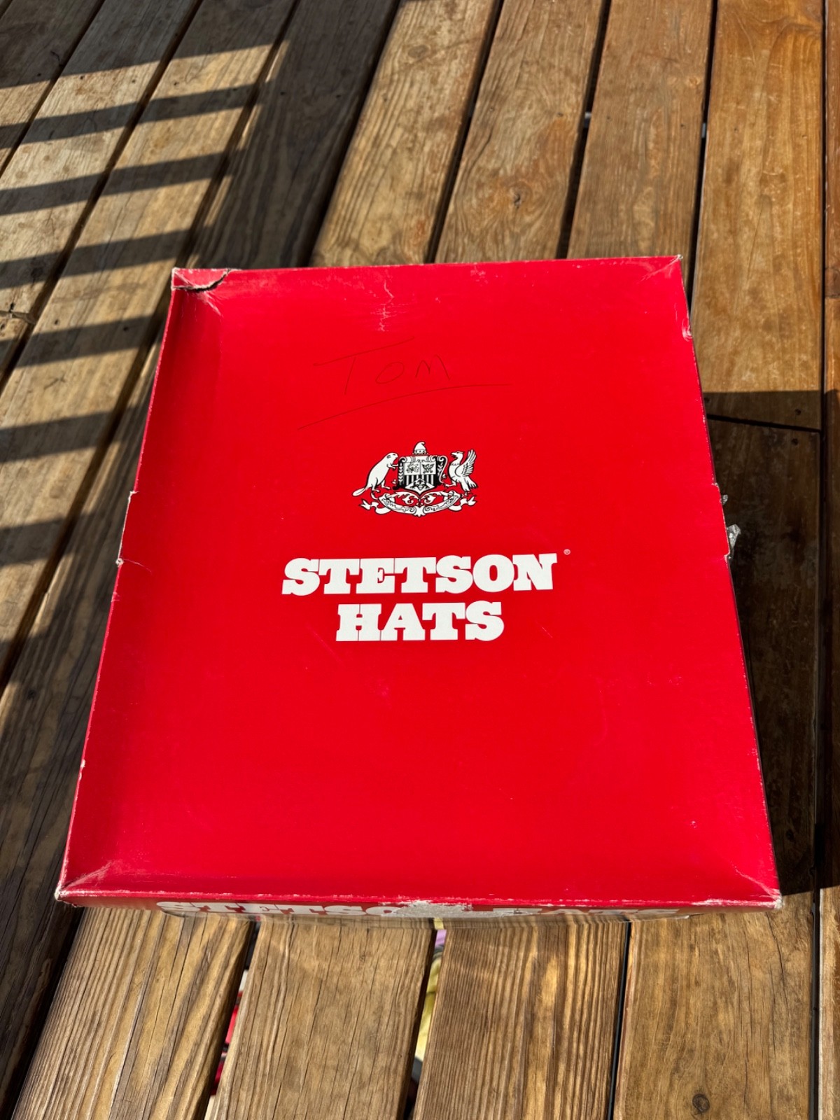 Vintage Stetson Merced 4X Fur Felt Cowboy Hat 7 1/8 Silver Belly New in Box