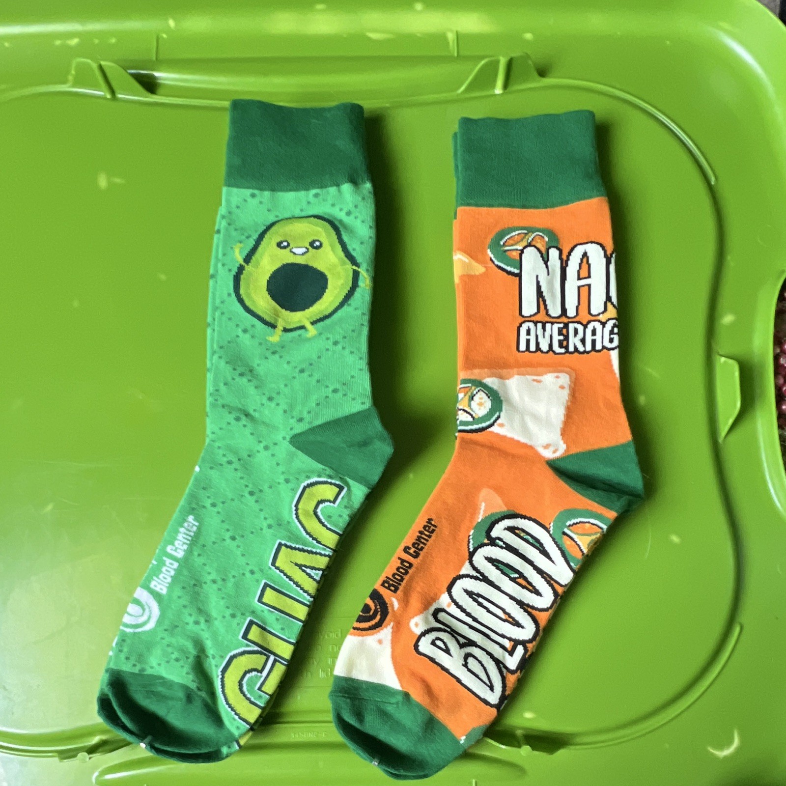 Shepeard Blood Community Unisex Novelty Crew Socks Cotton Blend 2 Pairs