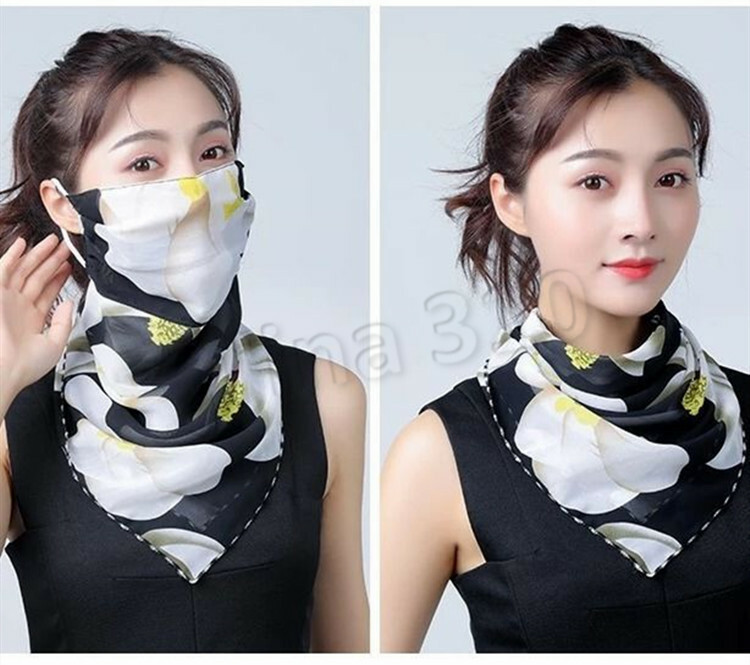 Women’s Reusable Face Mask Cover Scarf Washable Summer Outdoor USA Seller
