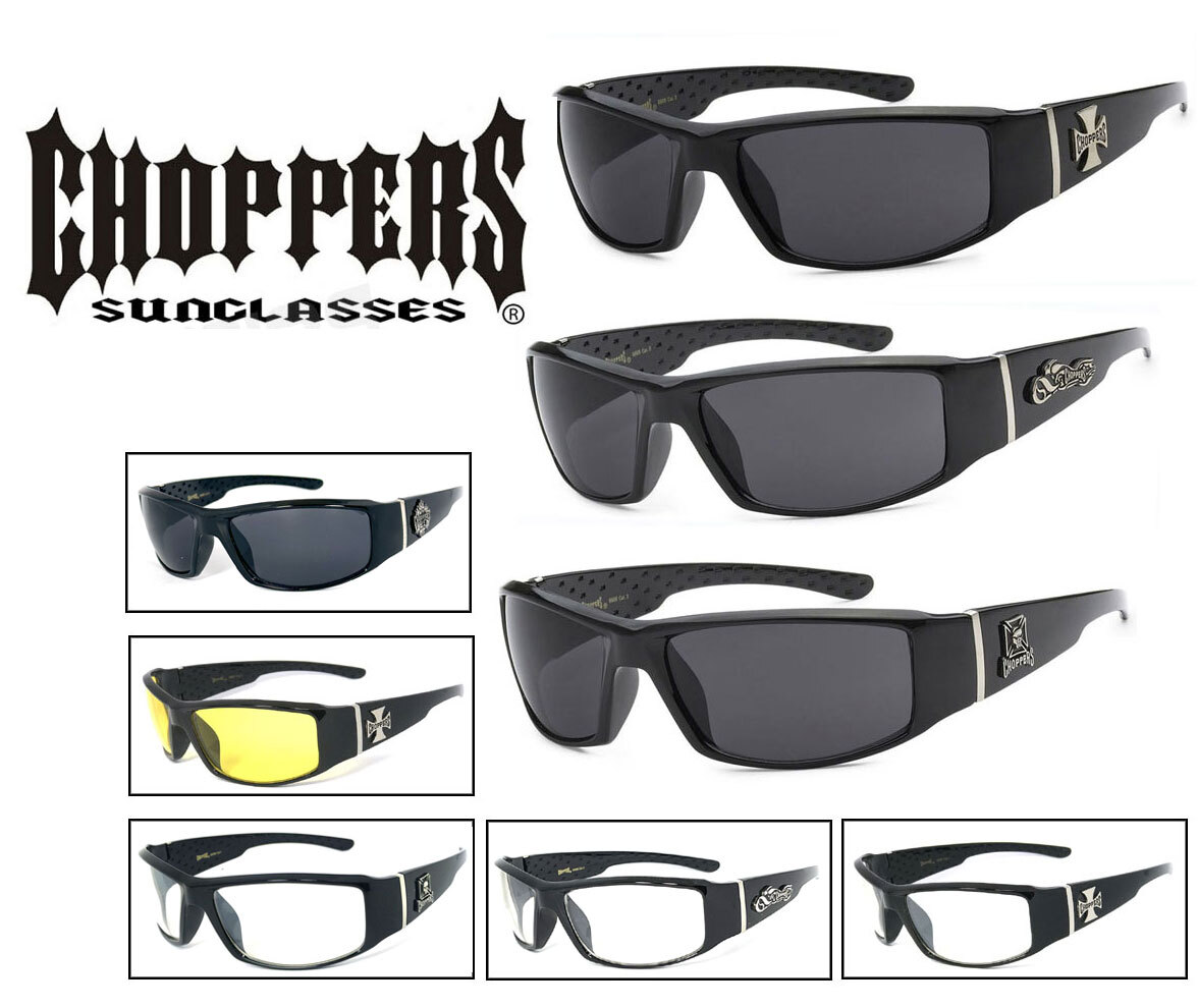 Choppers Anti-Reflective Biker Motorcycle Glasses Sunglasses UV400