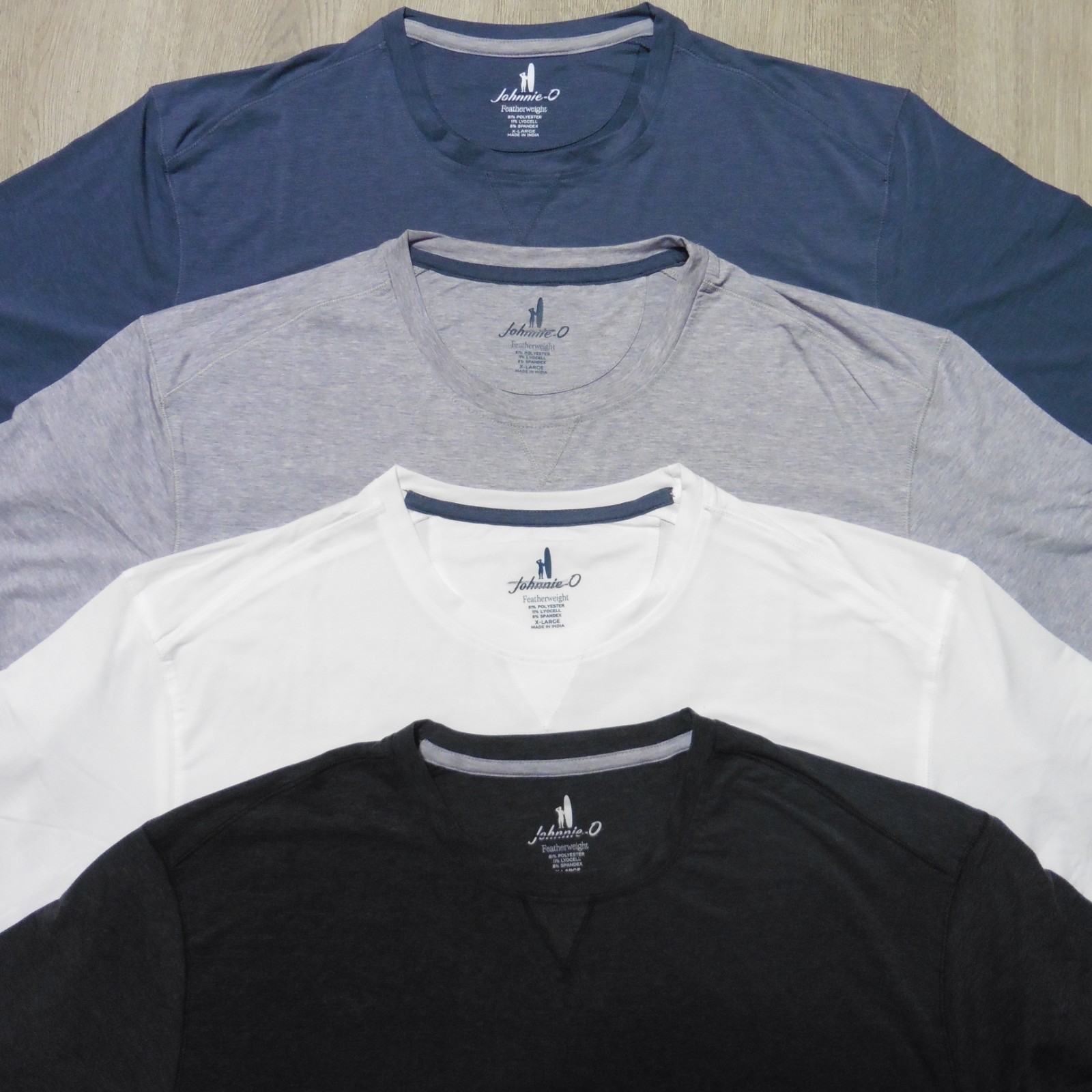 JOHNNIE-O Mens M L THE COURSE T SHIRT FEATHERWEIGHT PERFORMANCE GOLF TEE