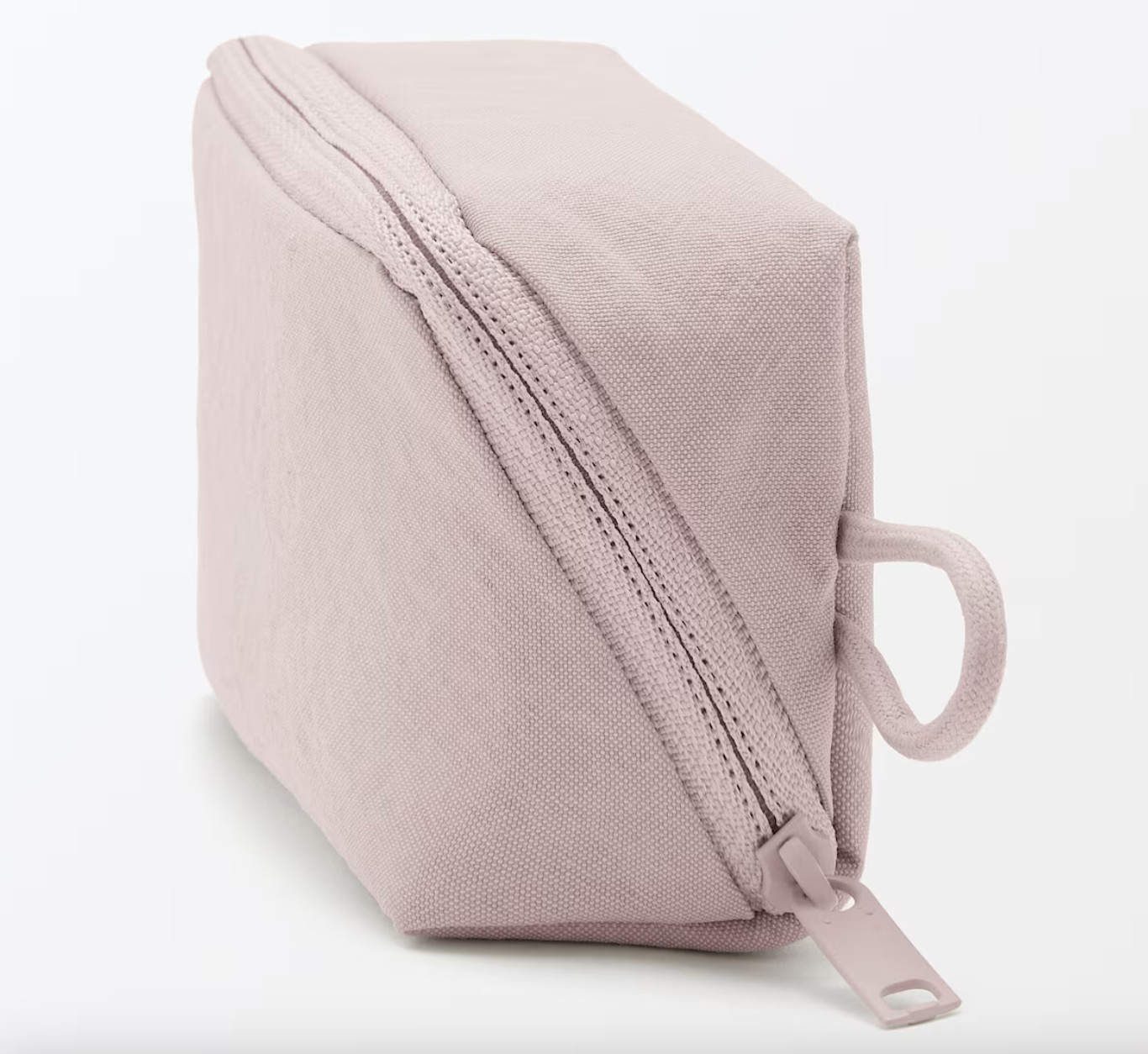 MUJI Wrinkled Nylon Wide Opening Pouch Small 4.3 x 2.4 x 1.4”(11x6x3.5cm) Japan