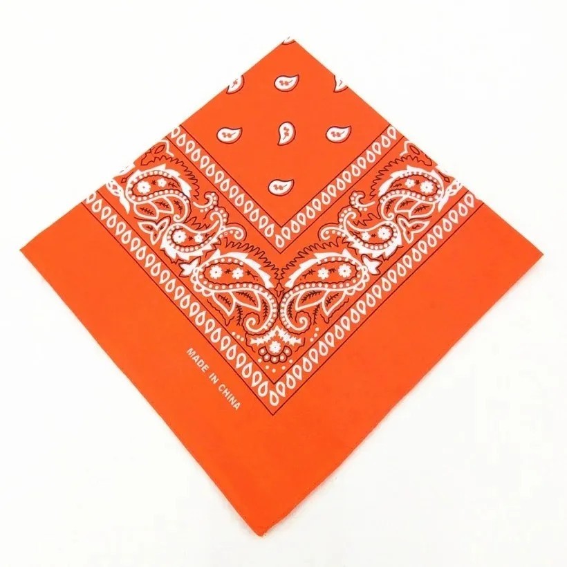 USA Seller 100% Cotton Paisley Bandanas 22″X22″ Scarf Head Neck Bandannas