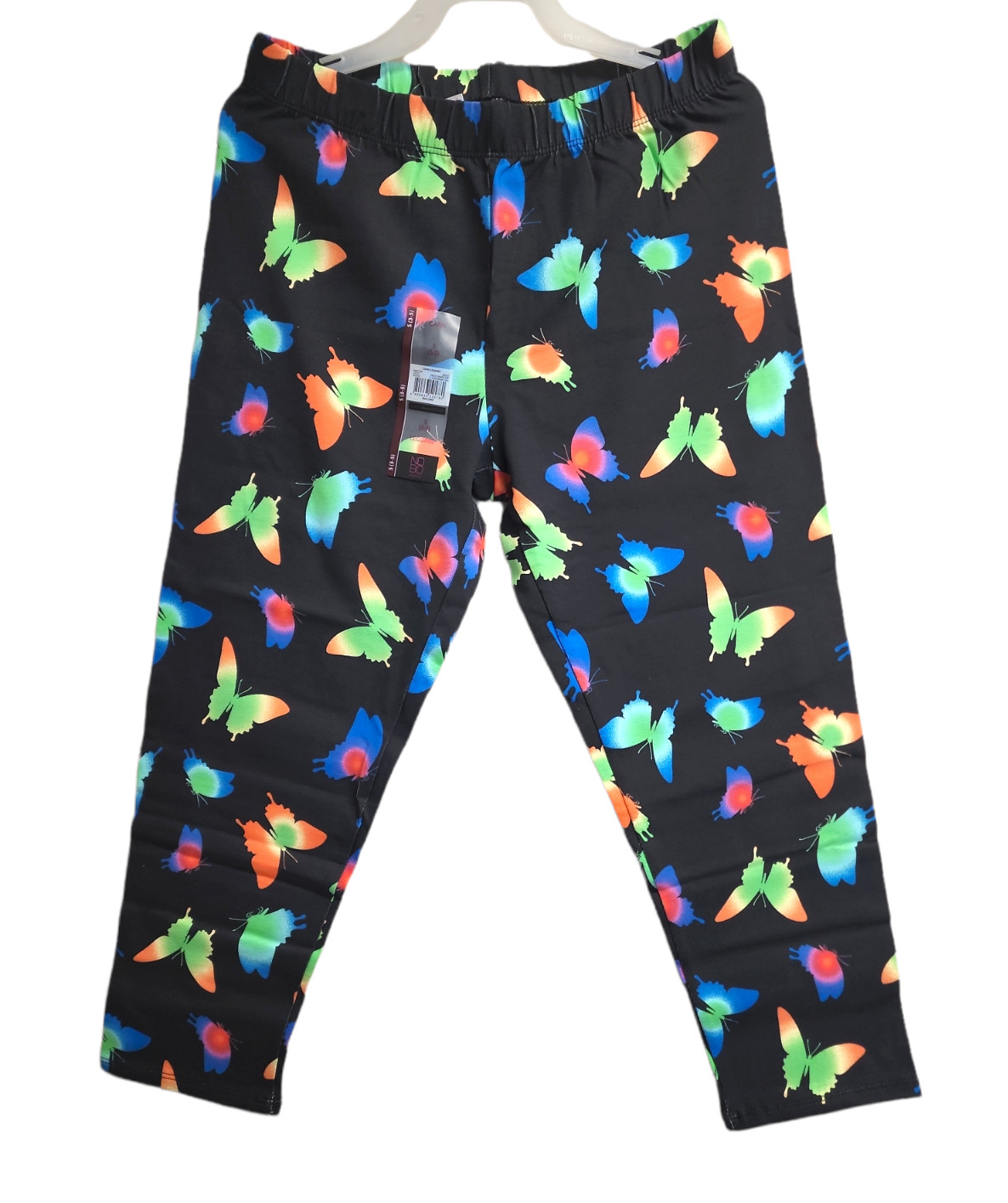 No Boundaries Womens Capri Legging Juniors Size S, M, L, XL, XXL, XXXL Butterfly