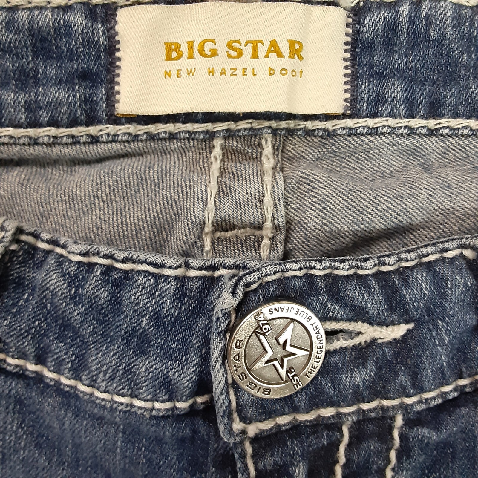 Big Star Womans Jeans Size 28R, Pockets Waist 28″ New Hazel Boot Low Rise Pocket