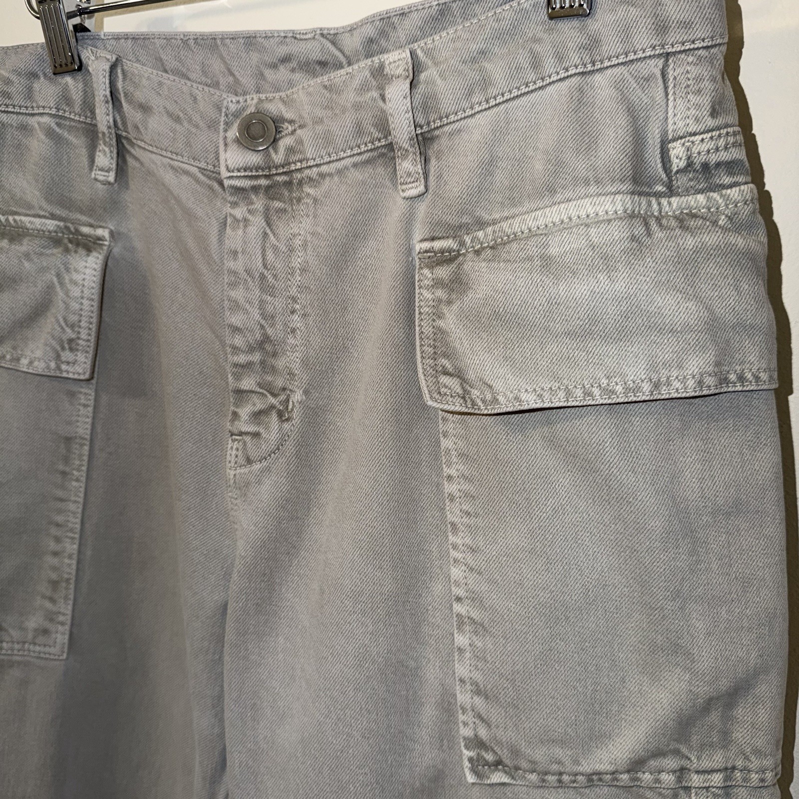 ASOS Men’s Cargo Pants in Light Gray Waist 31