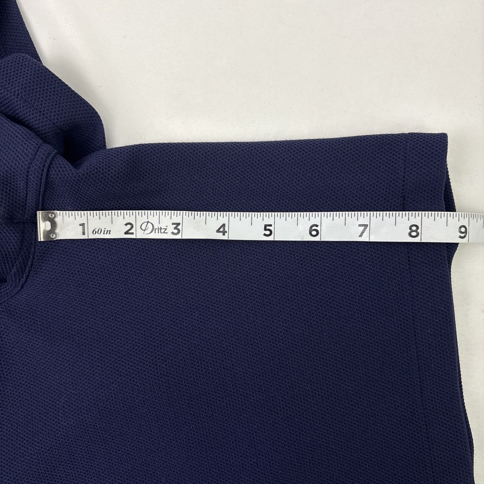 Psycho Bunny Mens Shorts Size 32 Navy Blue Shiro Knit Honeycomb Golf