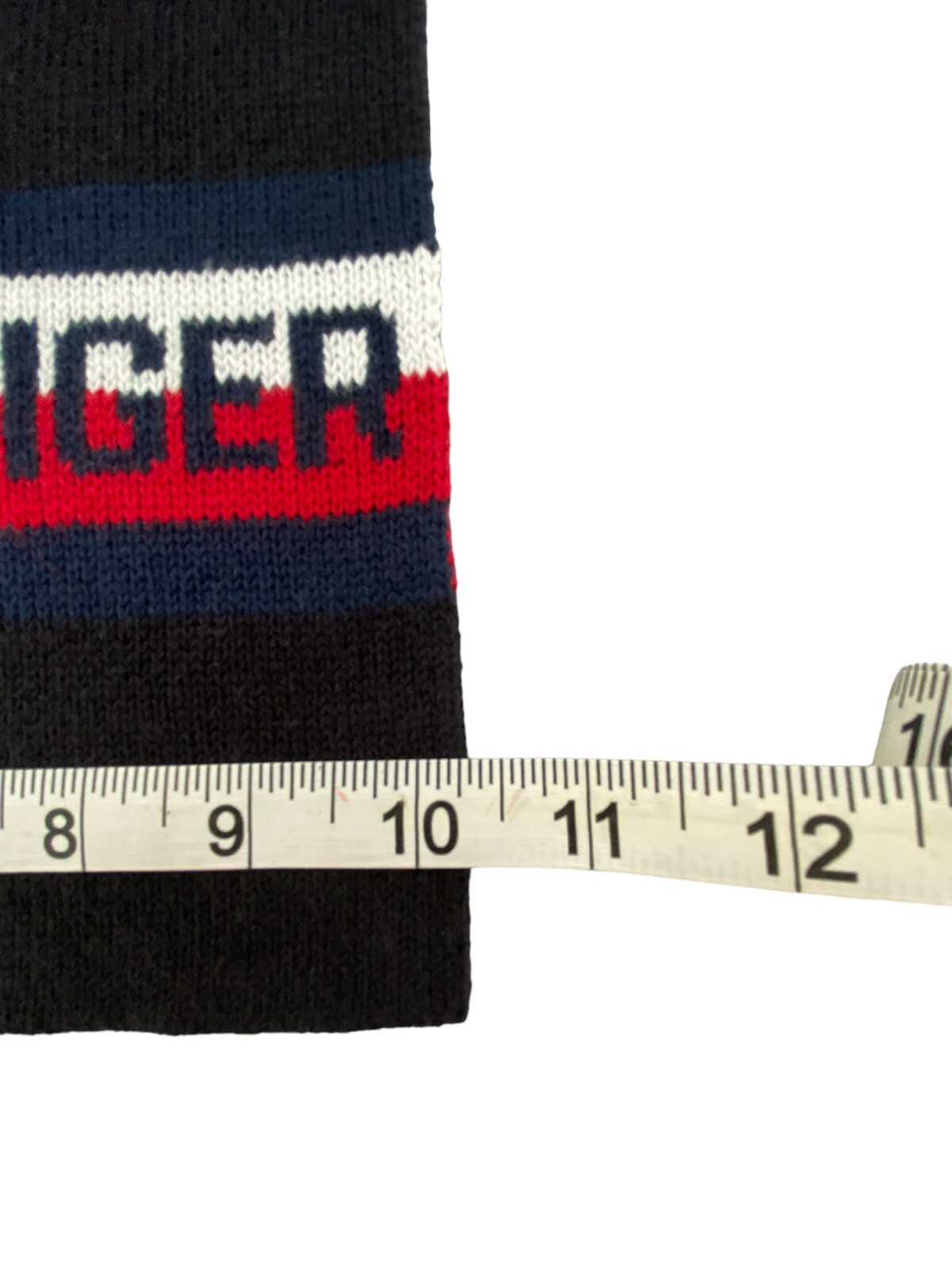 Tommy Hilfiger Winter Scarf Neck Warmer Logo Red White Blue Buyer’s Choice New