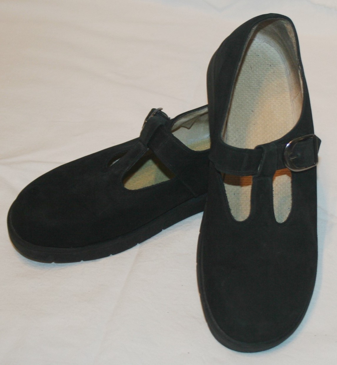Fits Theresia Biomechanik Black Leather Mary Jane Shoes 5 1/2 Womens 5.5