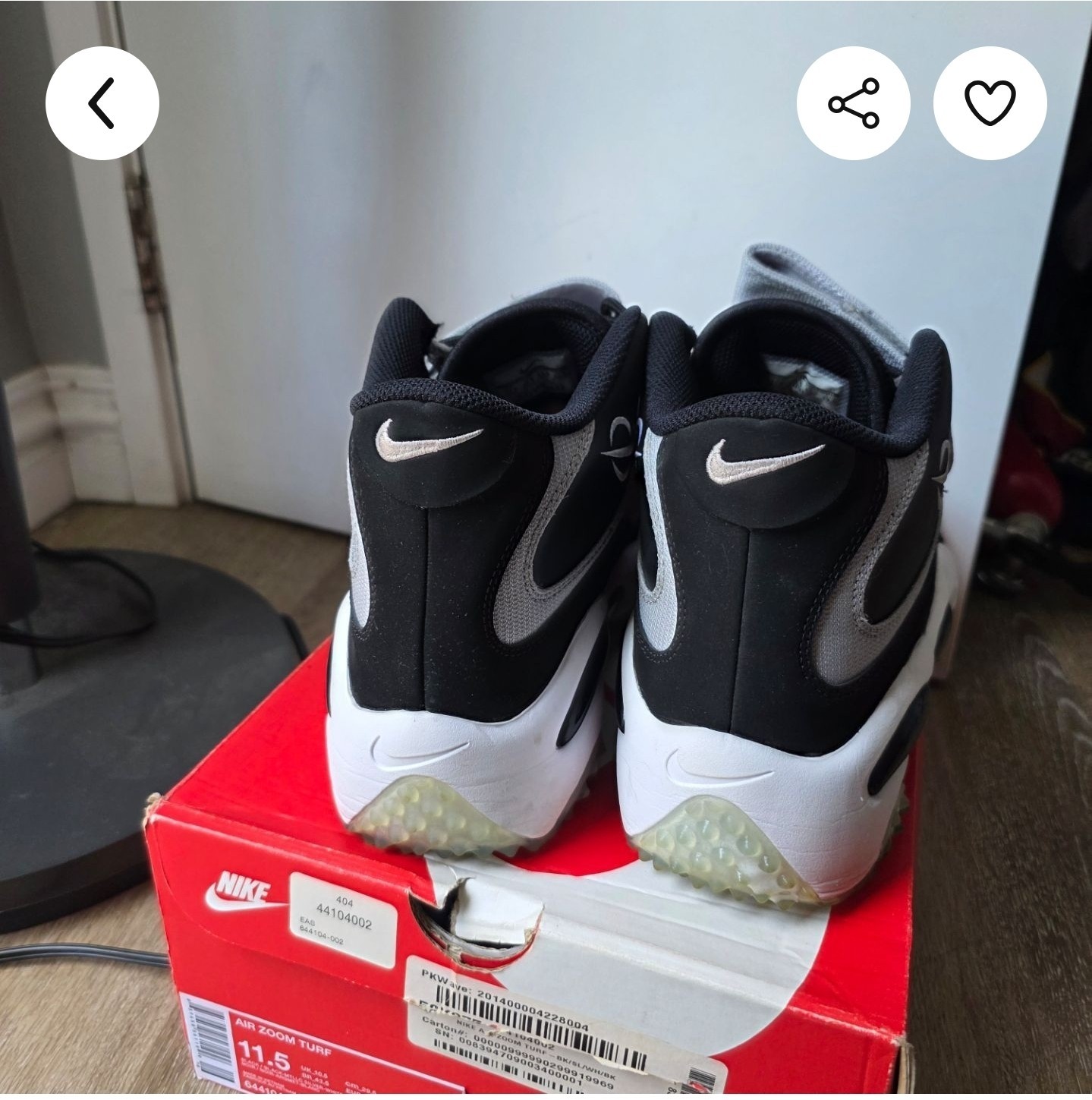 Nike Air Zoom Turf Barry sanders
