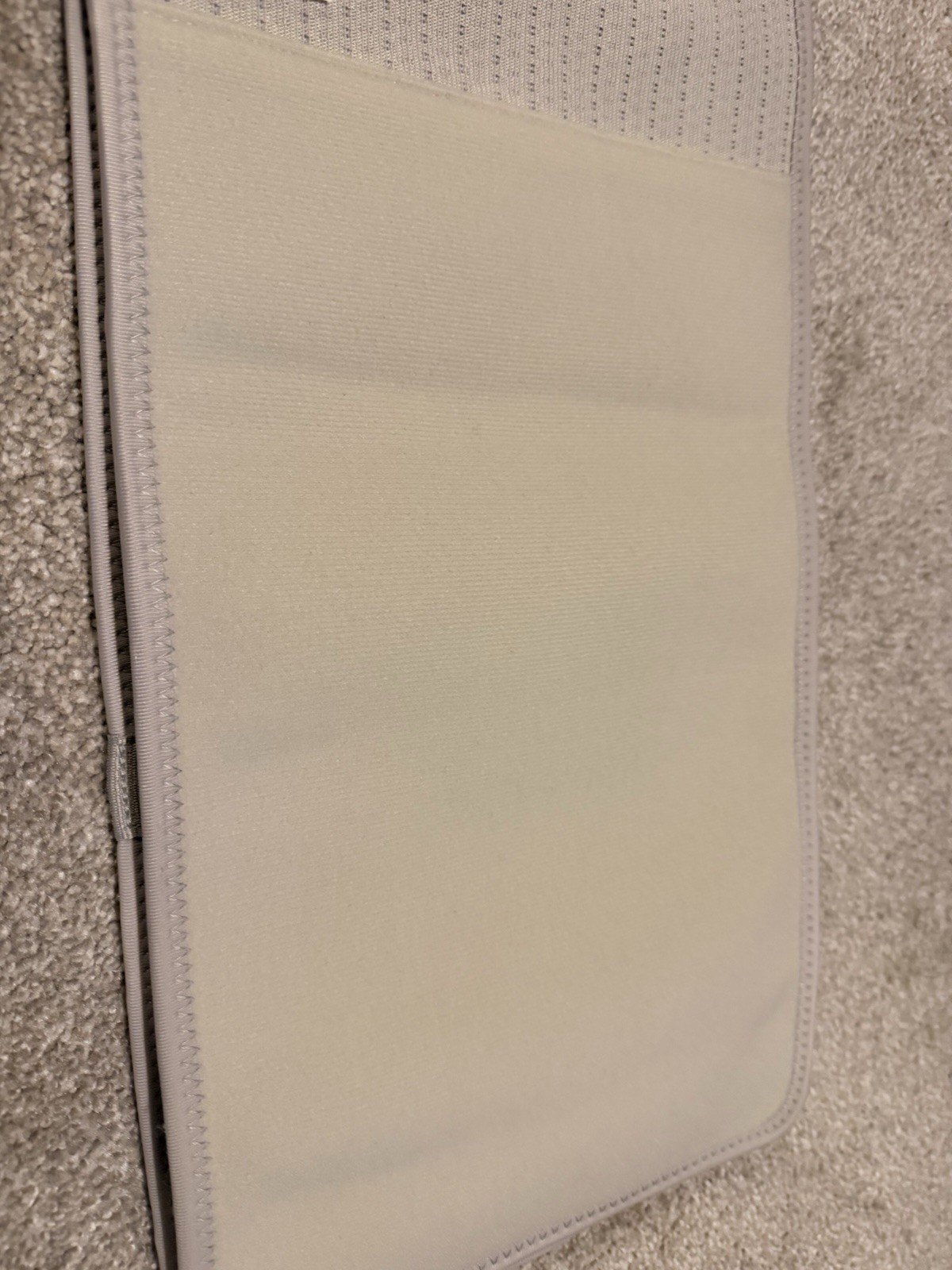 Frida Mom Postpartum Abdominal Support Binder Mesh Adjustable Strap Gray 1 Pack