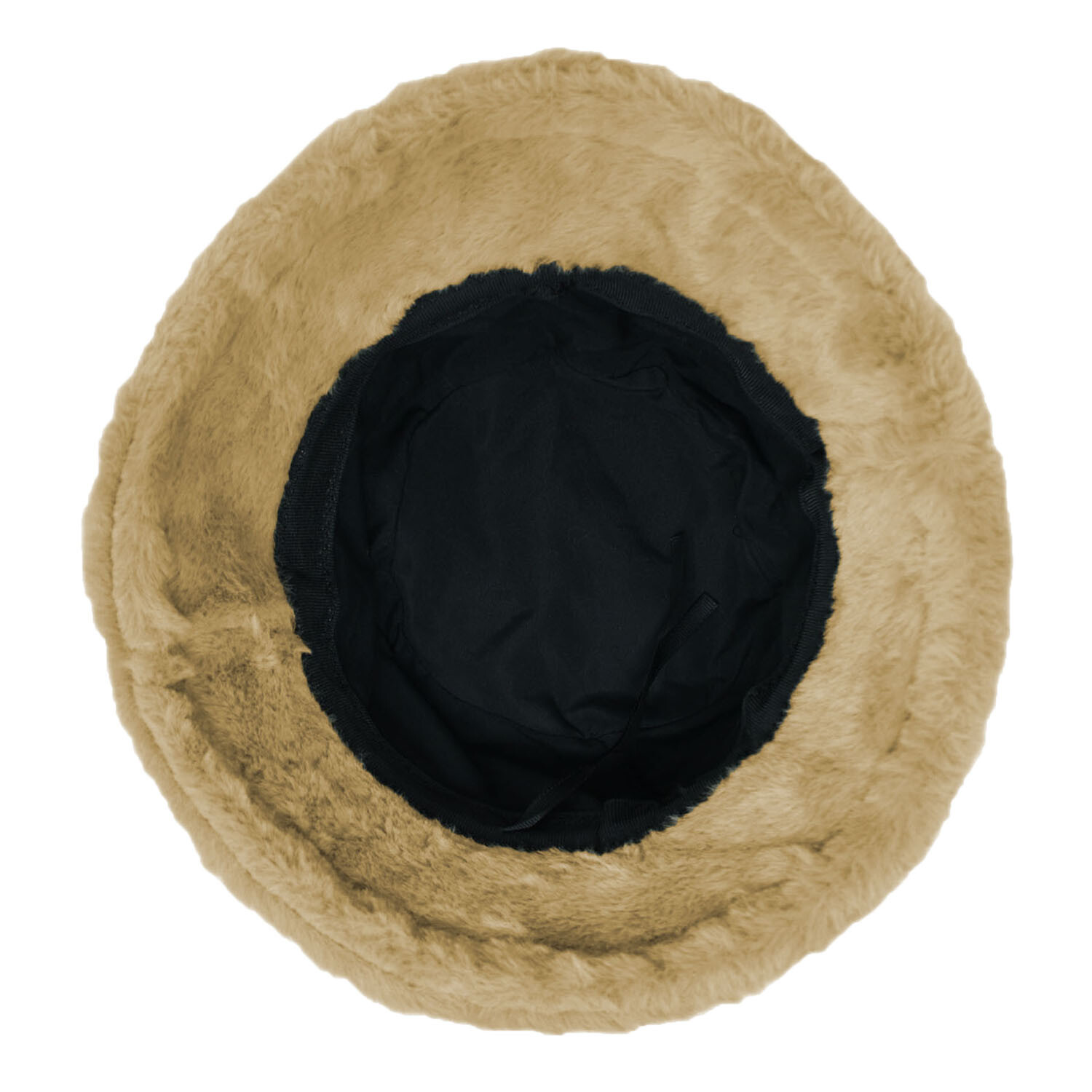 Women’s Winter Plush Fluffy Bucket Hat Warm Faux Fur Lining Cozy Wide Brim Cap