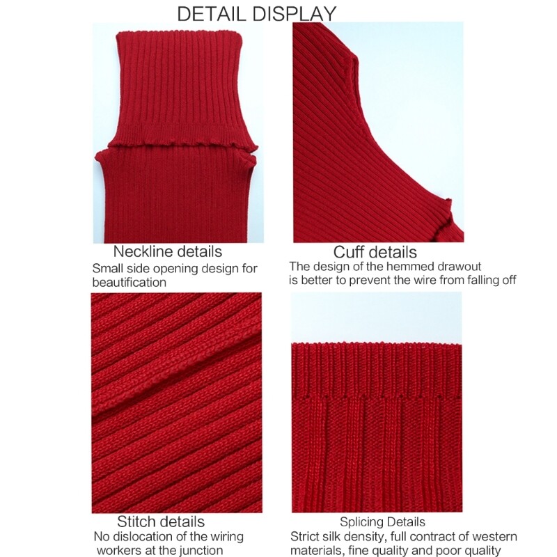 Women Plain Solid Color Sleeveless Crop Top Turtleneck Ribbed Knit Basic Vest