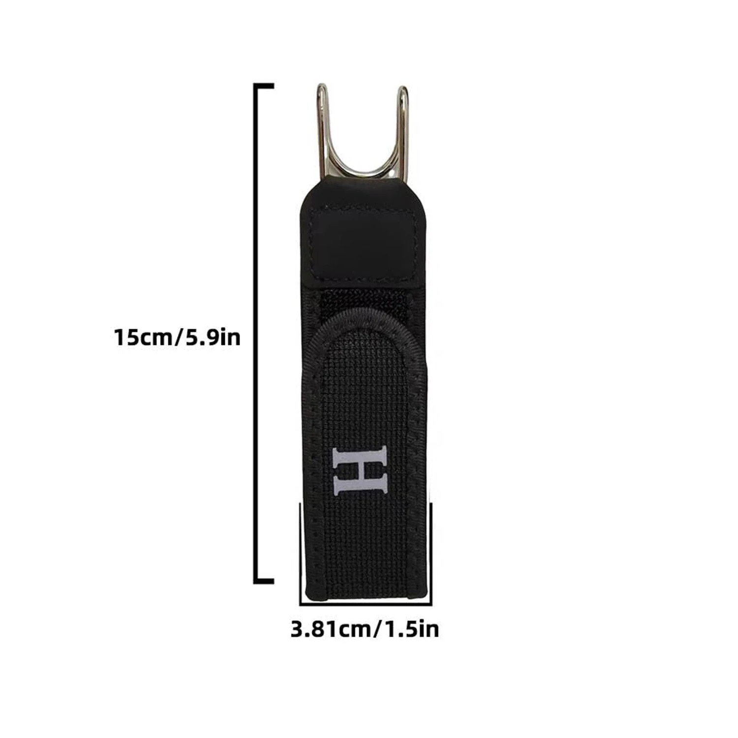 Invisible Elastic Belt No Buckle with Durable Metal Hook Closure Comfortable Adj