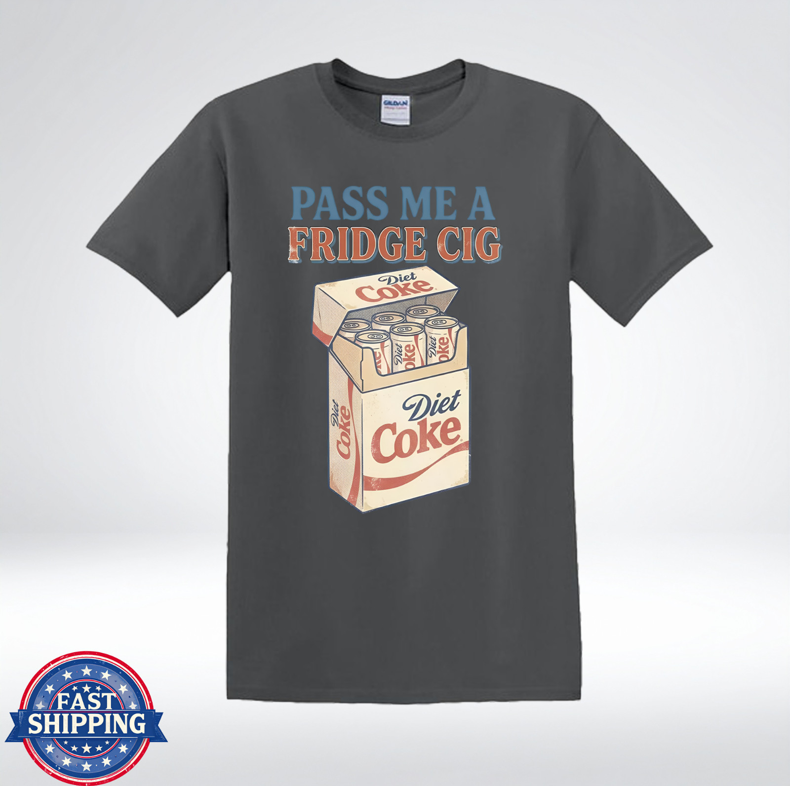 Funny Diet Coke Lover Vintage Style T-Shirt