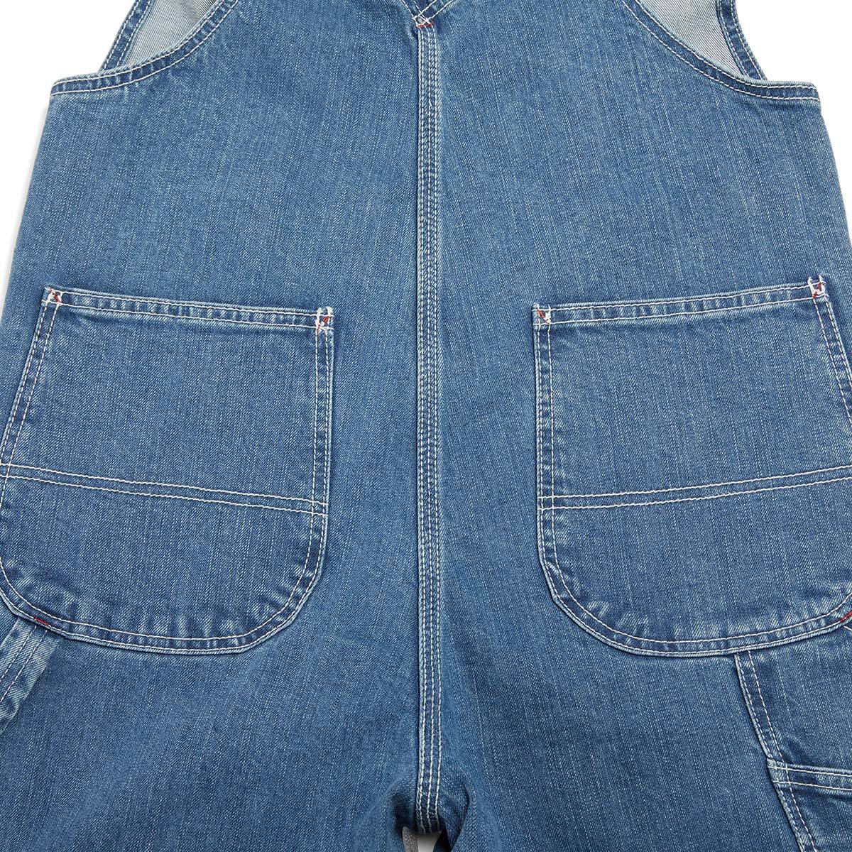 HISEA Mens Heavy Duty Denim Bib Overalls Relaxed Fit Workwear Dungarees Jumpsuit