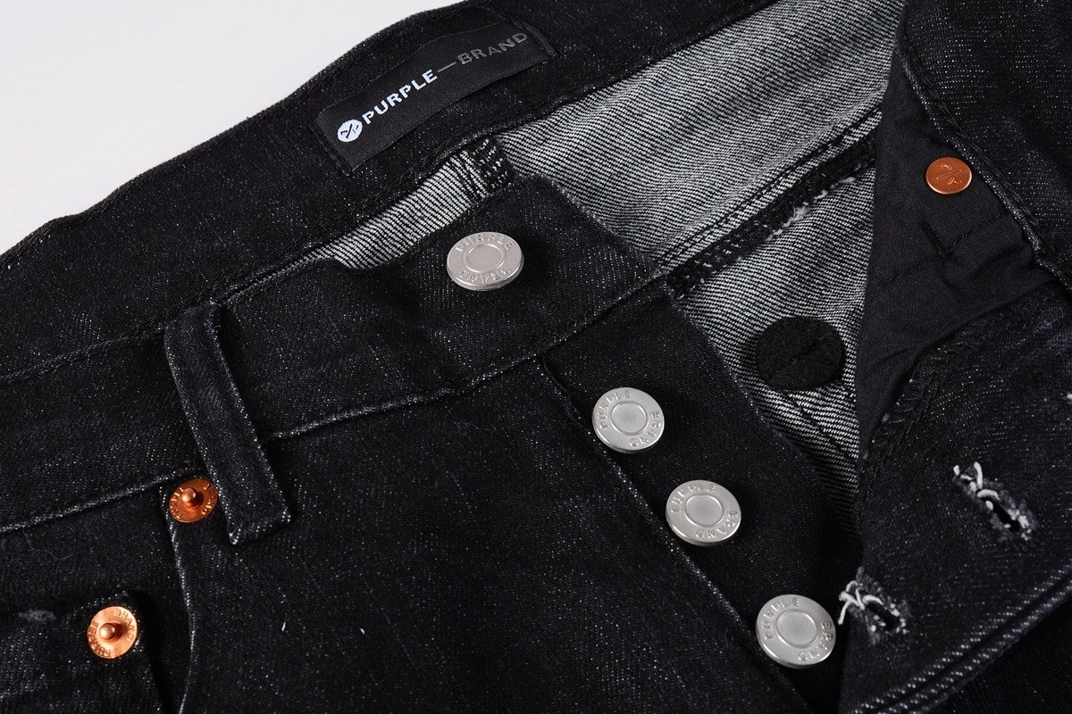 2026 New purple brand men’s personality Fashion Slim Fit Jeans