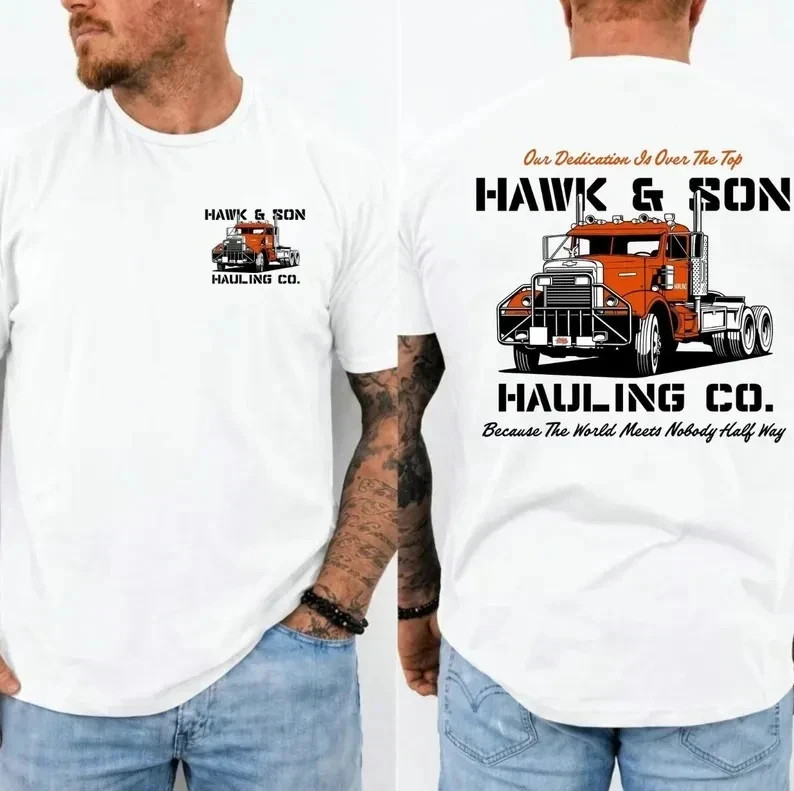Over The Top Trucker Shirt, Arm Wrestling Movie Tshirt, Fathers Day