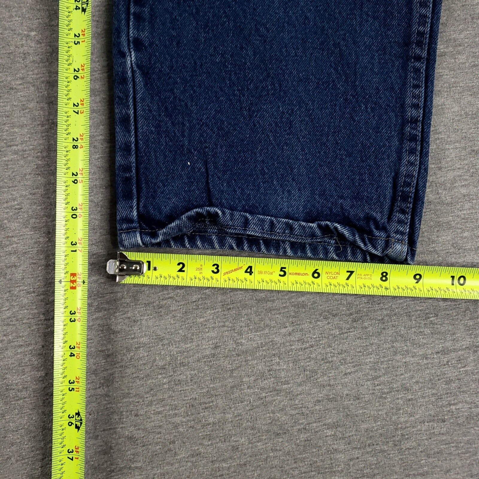 Wrangler 42×32 Rugged Wear Blue Jeans Quality Heavy Denim Work Pants