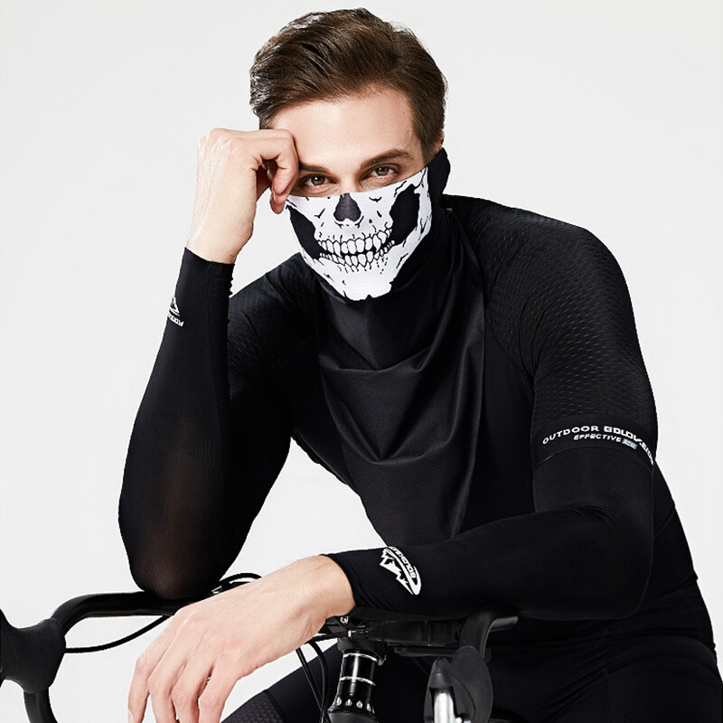 Bandana Half Face Mask Cover Tube Scarf Balaclava Neck Gaiter Head Wrap Scarves