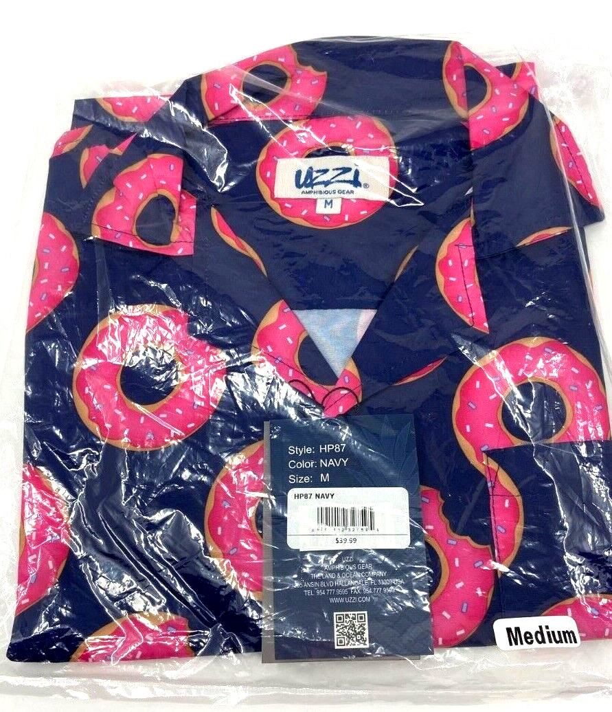 Hawaiian Shirt Men Women Button Down Short Sleeve Casual Collared Prints