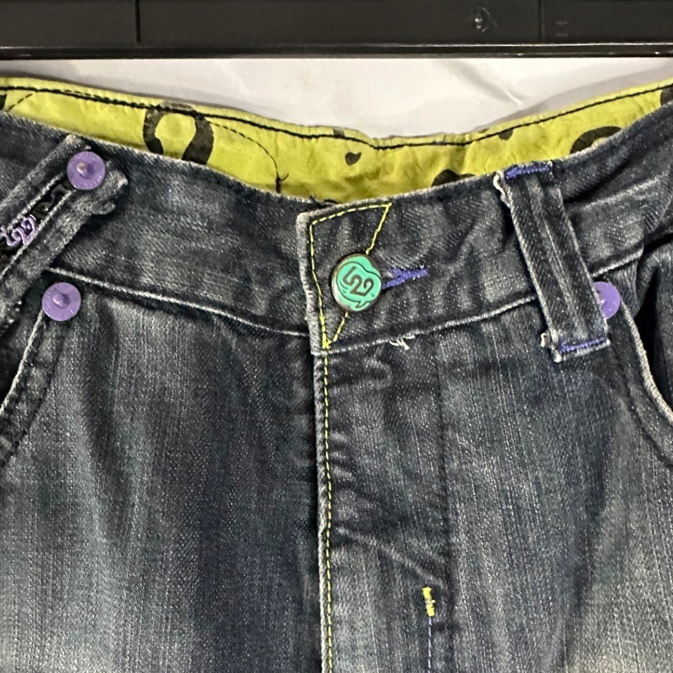 Lot 29 DC Comics Embroidered The Riddler Jeans Size 34′ Waist