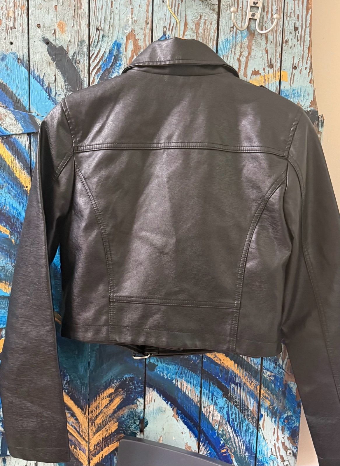 Forever 21 Faux Leather Moto Biker Jacket