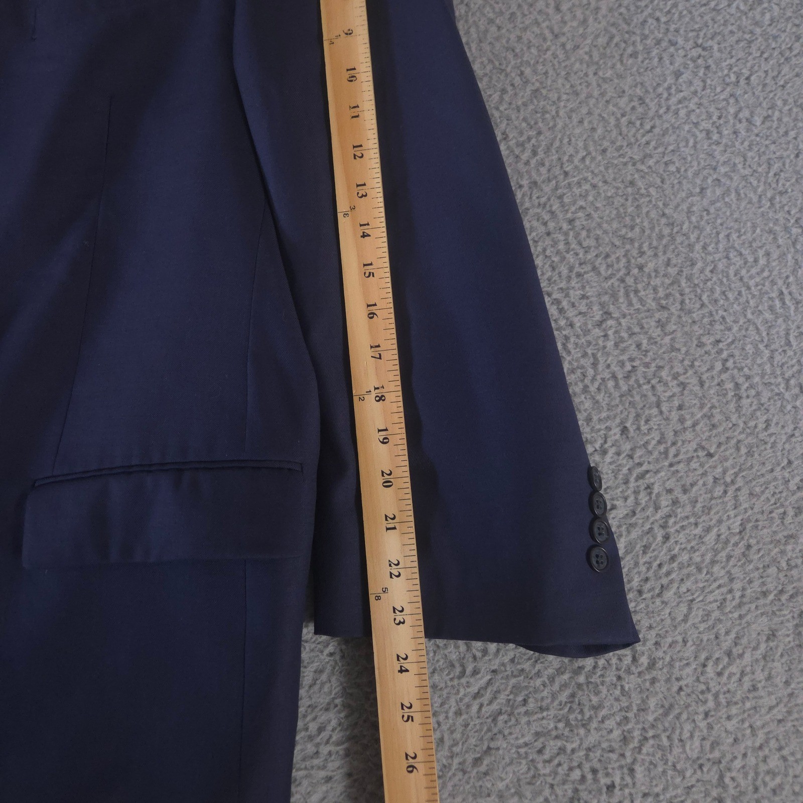 Joseph Abboud 2-Piece Suit Mens 54 Short 48×28 JOE Bespoke 100% Wool Straight