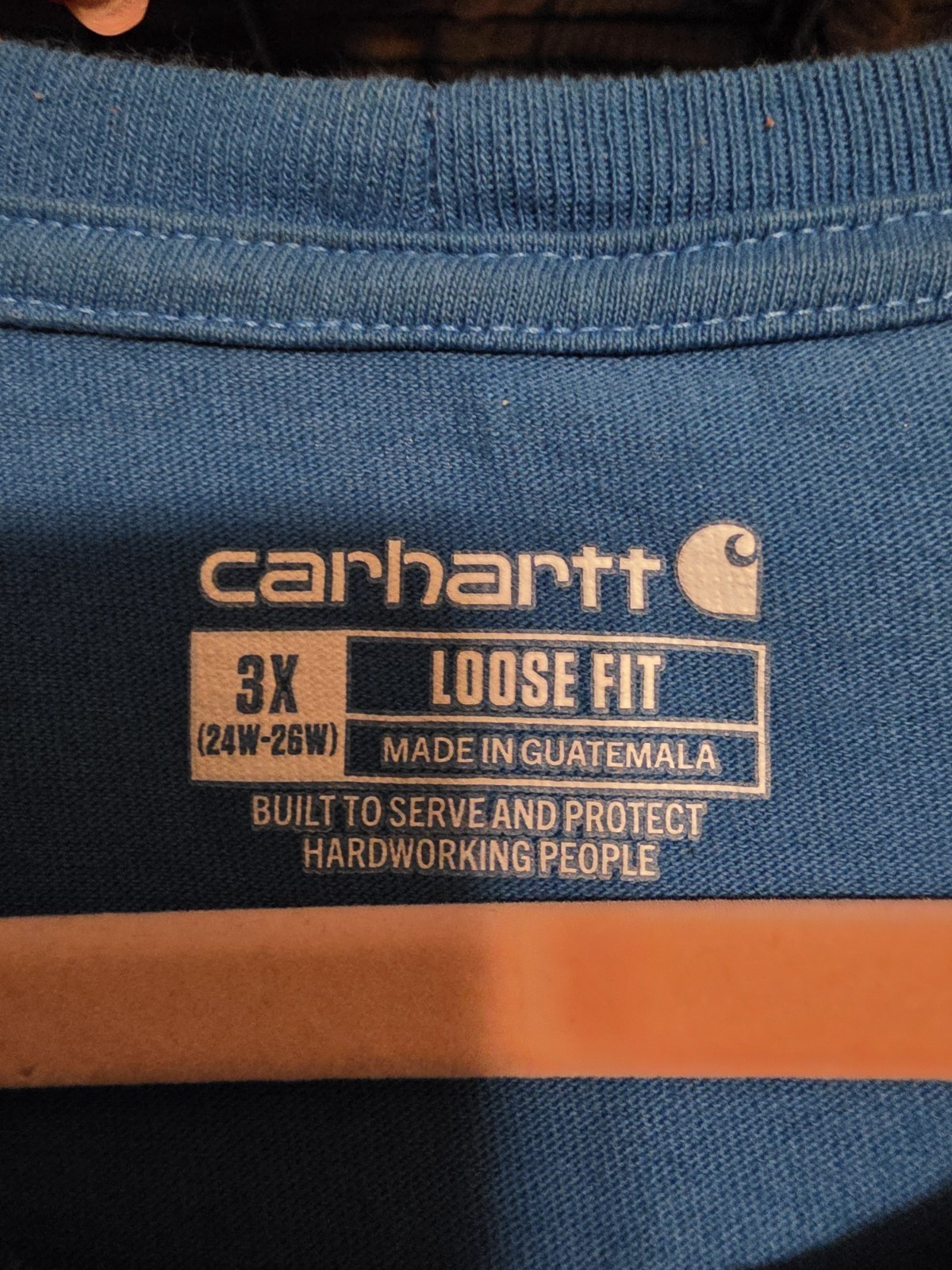 Carhartt Womens Plus Loose Fit 3X Pocket Tees Sold As A LOT Of 5