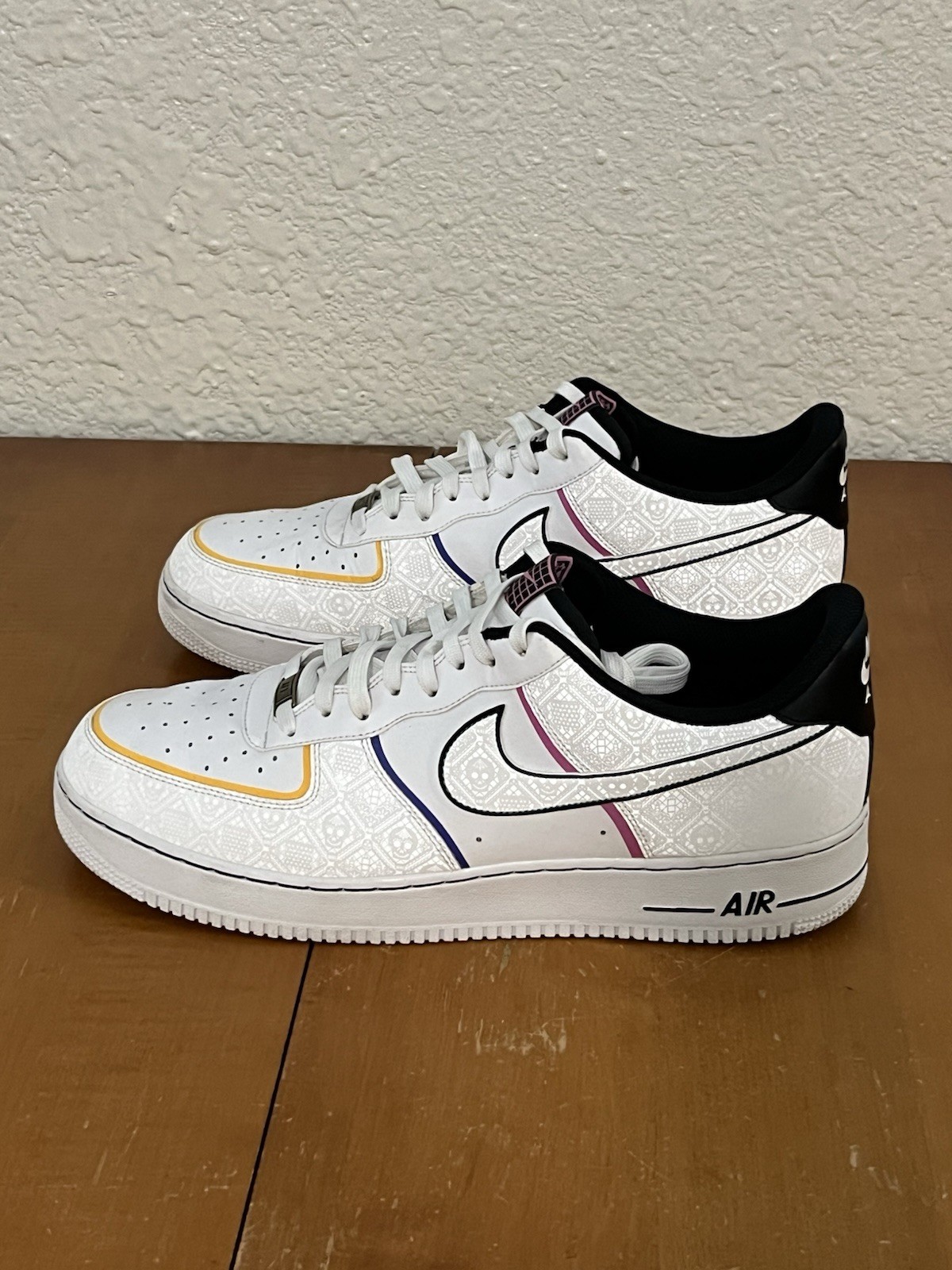 Nike Air Force 1 Low Day of the Dead Men’s Size 14 CT1138-100