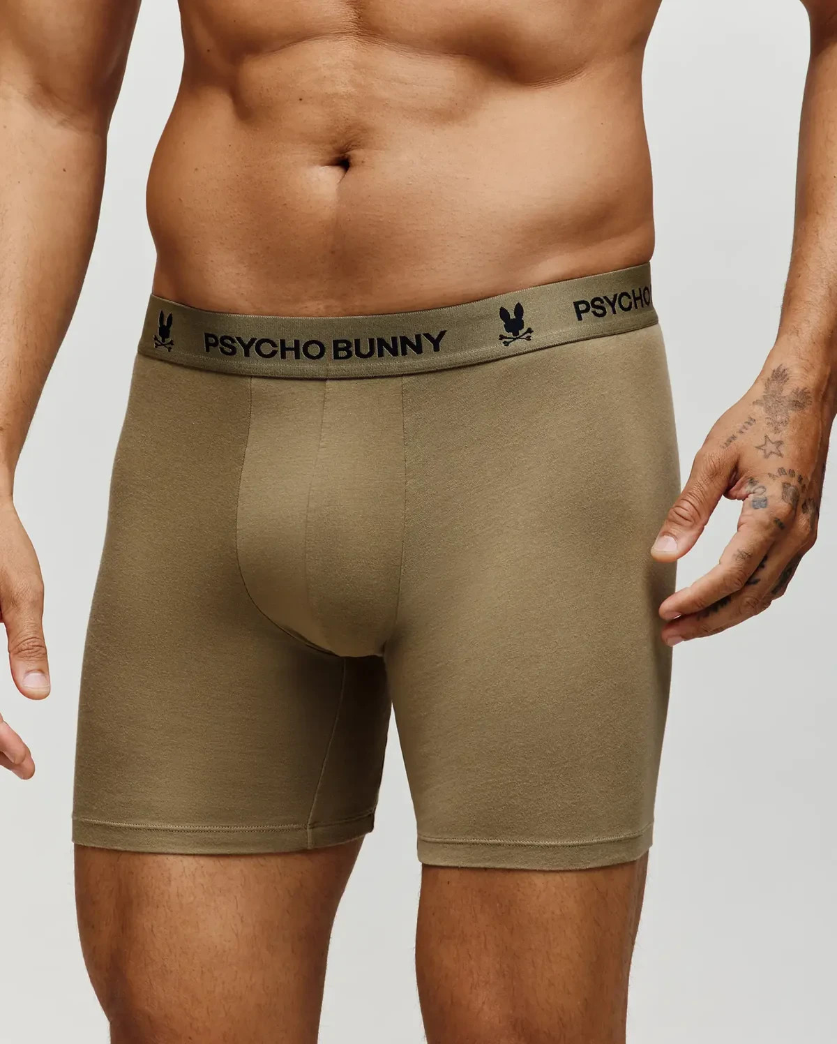 3-Pack New Psycho Bunny Men’s 5.5″ Boxer Briefs Trunks Underwear w/Gift Box