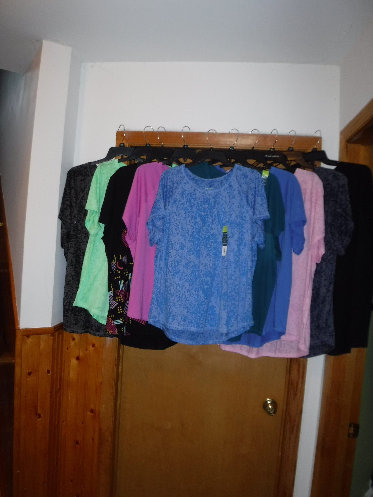 Size Plus Short Sleeve Active T-Shirts ,3X,2X,1X,Tek Gear Many Colors NWT
