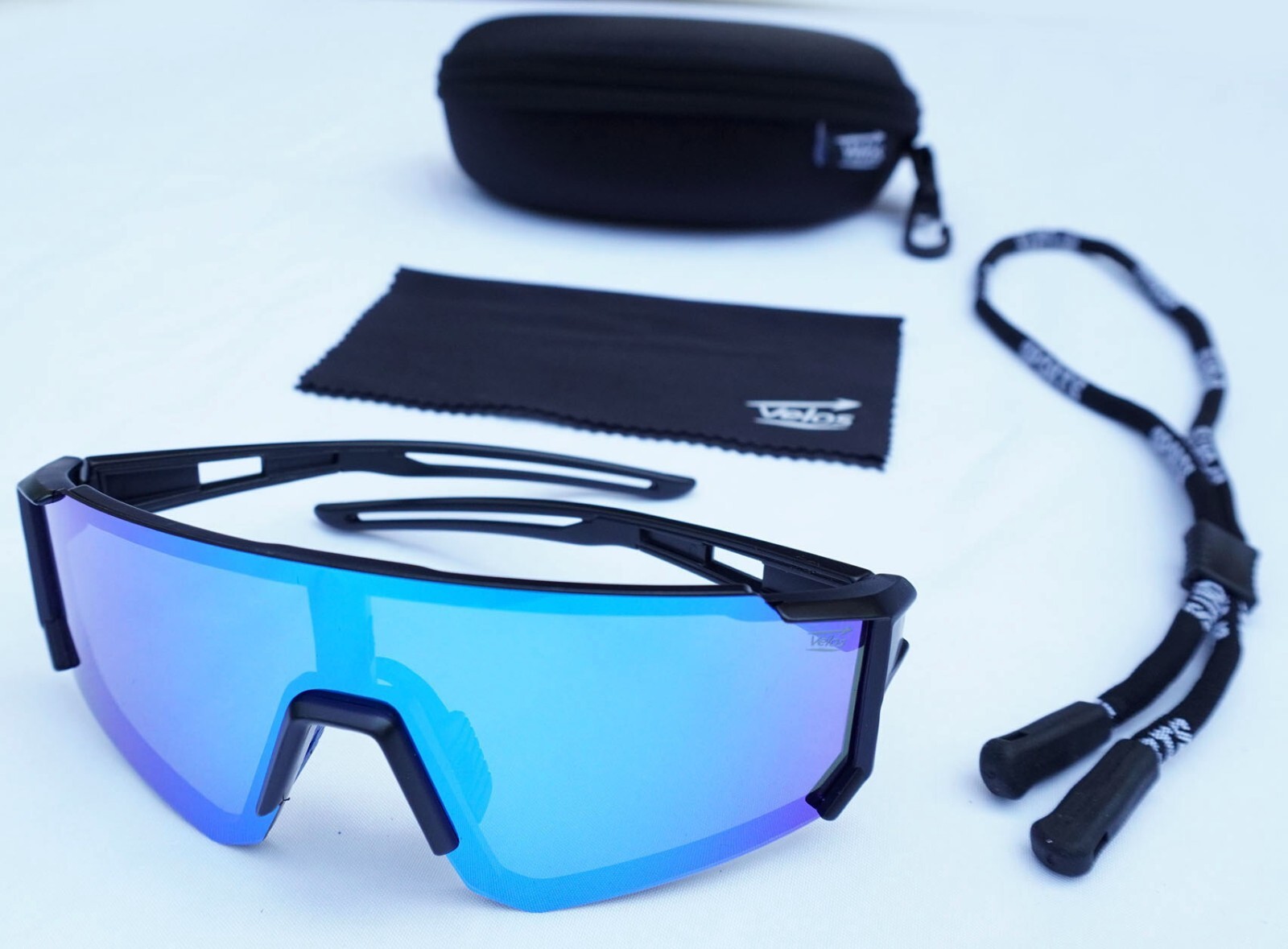 Velos Sports™ Shades Sunglasses – Polarized Mirrored TAC Lenses Baseball Cycling