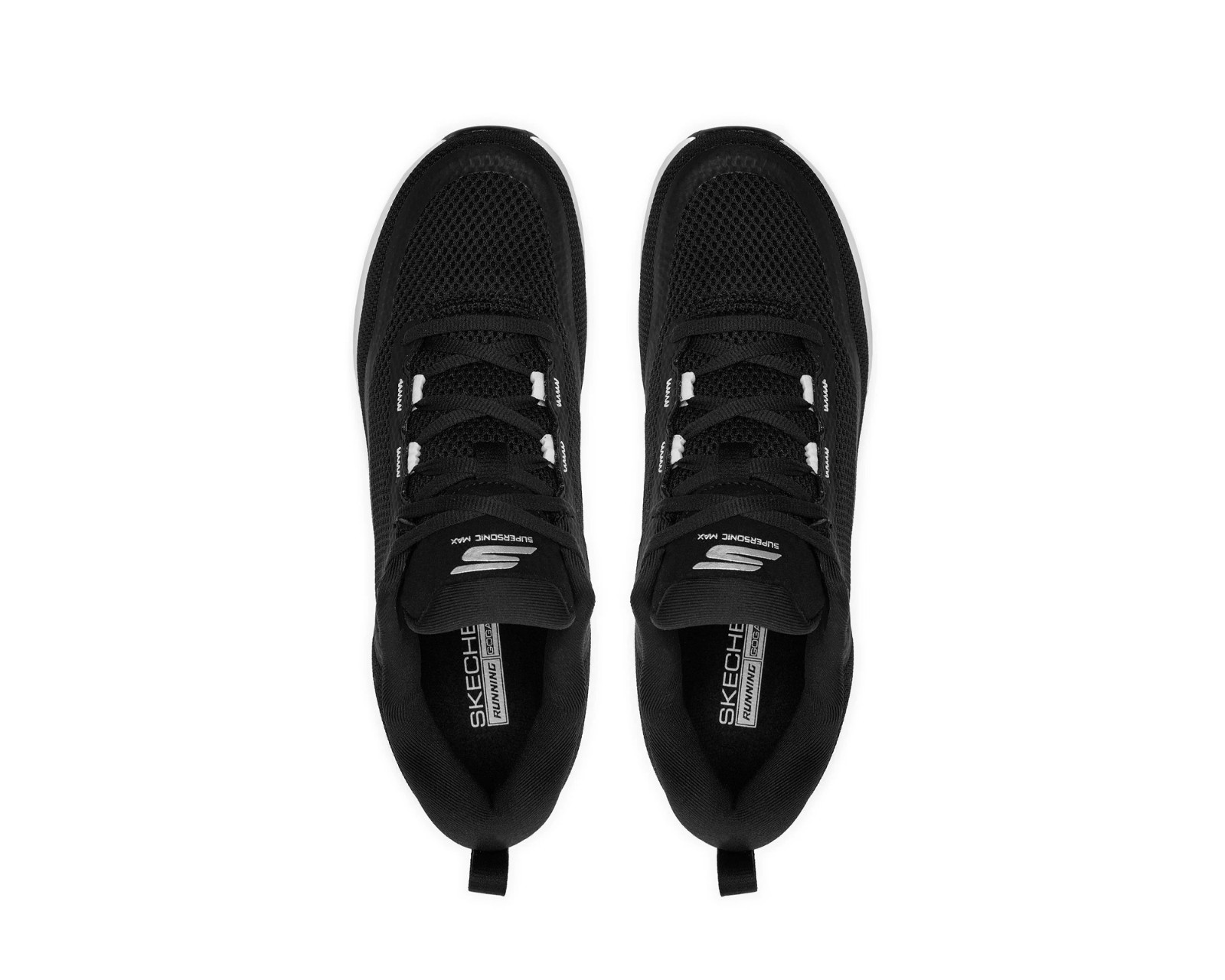 Skechers Shoes Women Go Run Black Running Sport Air Cool Cushion Comfort 172086