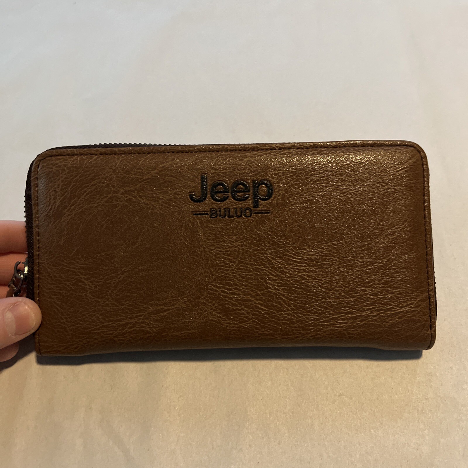 Men’s Wallet Credit Card Holder Business With Attachable Strap Jeep Buluo