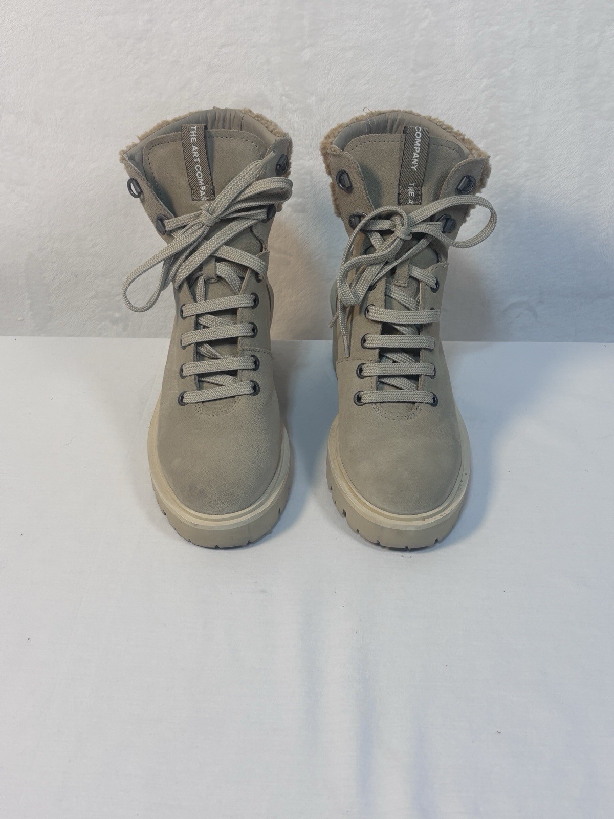 THE ART COMPANY 1702 Lux Suede Brugge Boots Women MADE IN SPAIN EU38 US 7.5