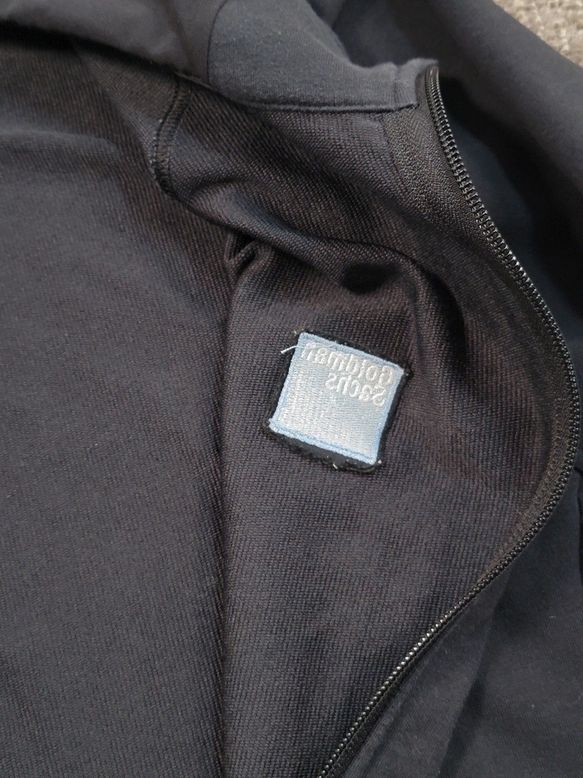 Lululemon Hoodie Goldman Sachs Logo Wallstreet Black Full Zip Men Large